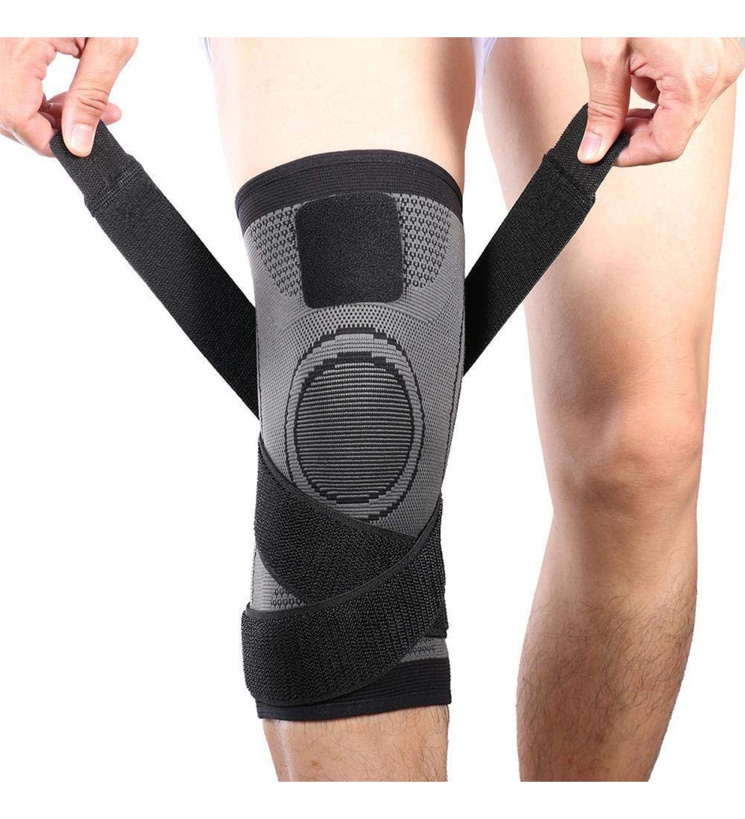 Vitoki Knee Braces - 1 Pack Knee Compression Sleeve for Sports, Workout, Weightlifting - Joint Pain and Arthritis Relief - Gray M - Buy Online on GoSupps.com
