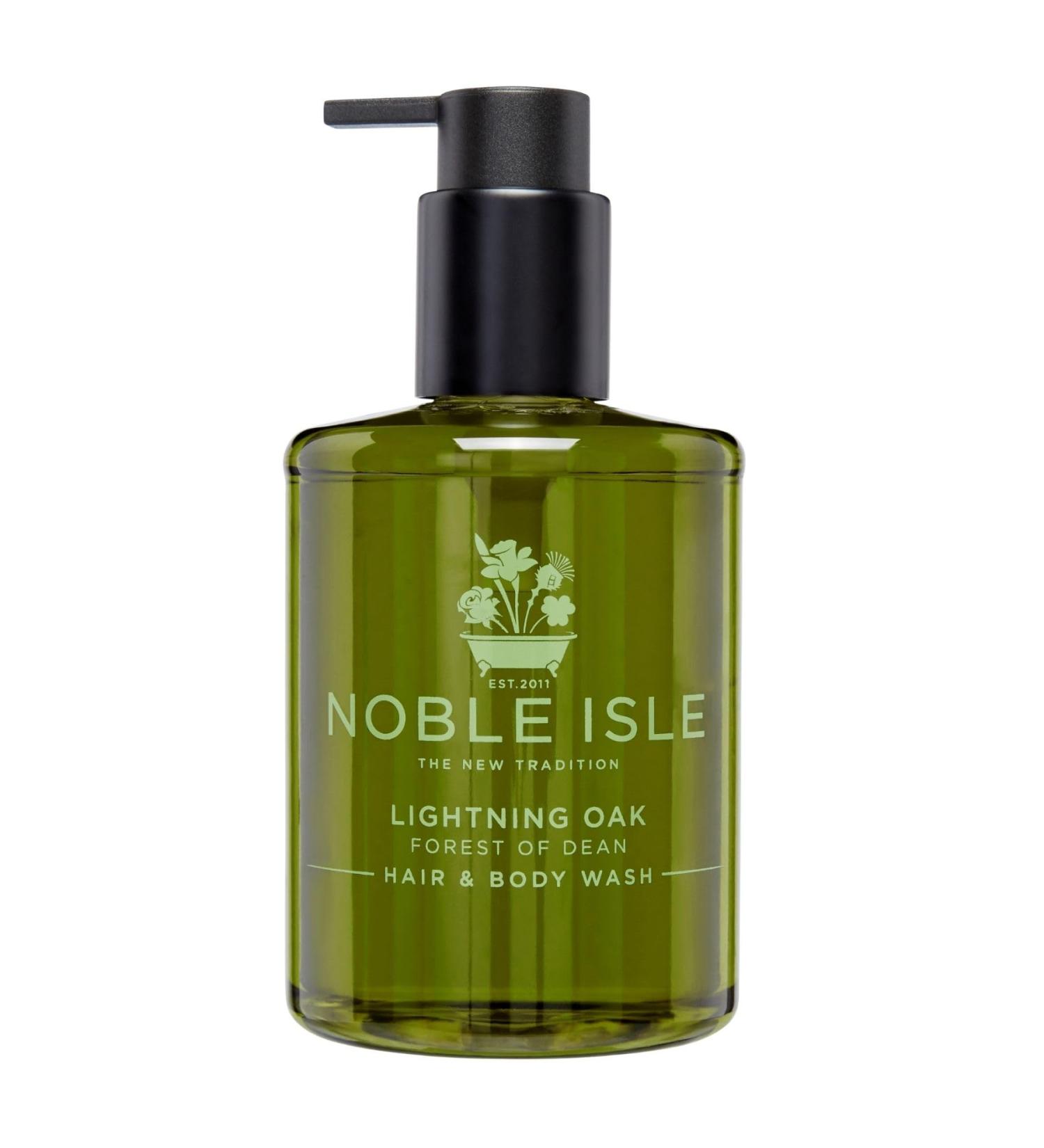 Noble Island Cleansing Gel for Hair & Body - Lightning Oak 250ml | International Shipping Available - Buy Online on GoSupps.com