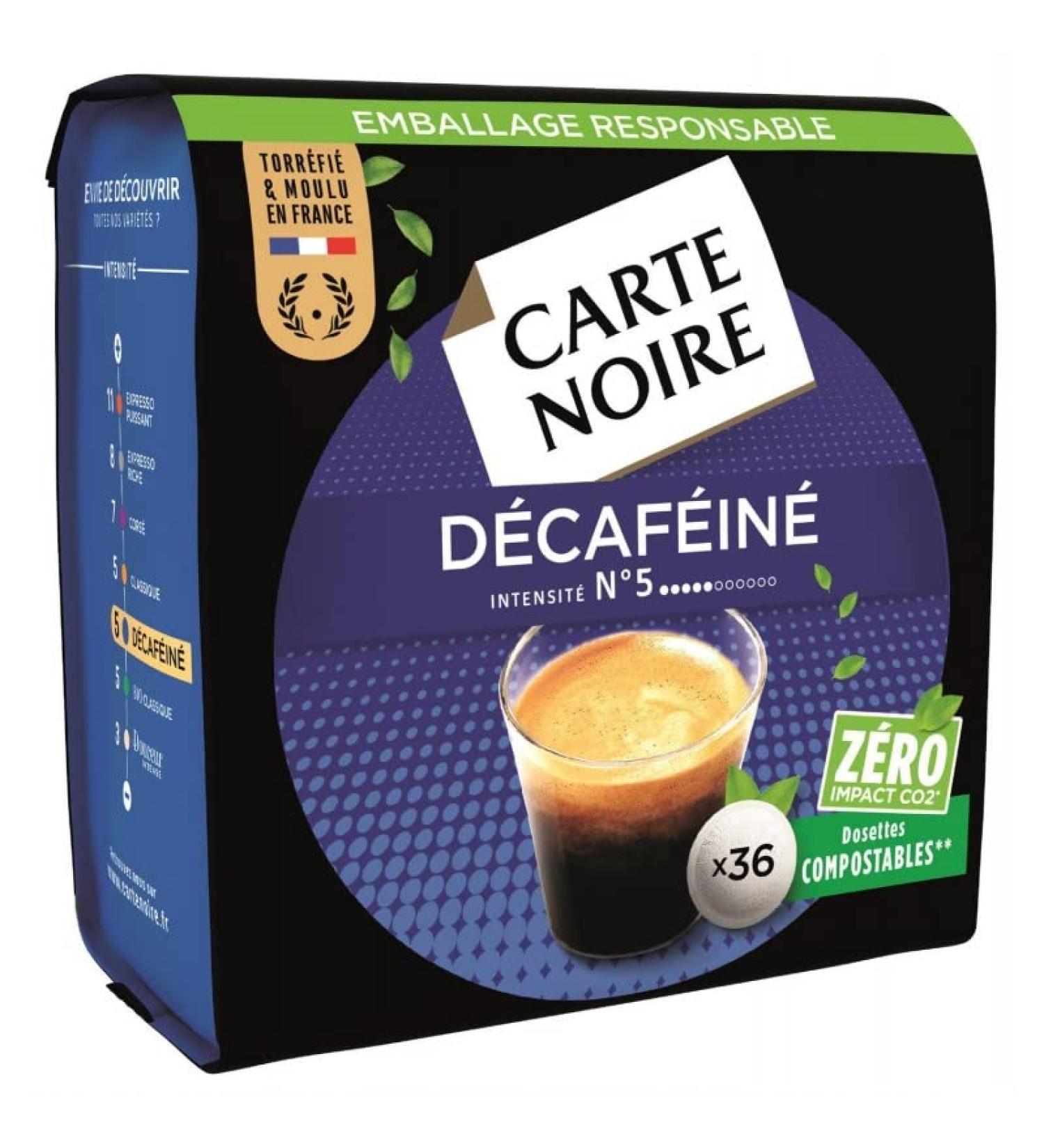 CARTE NOIRE - Decaffeinated No. 5 Sens o Type 250G - Pack of 3 - Buy Online on GoSupps.com