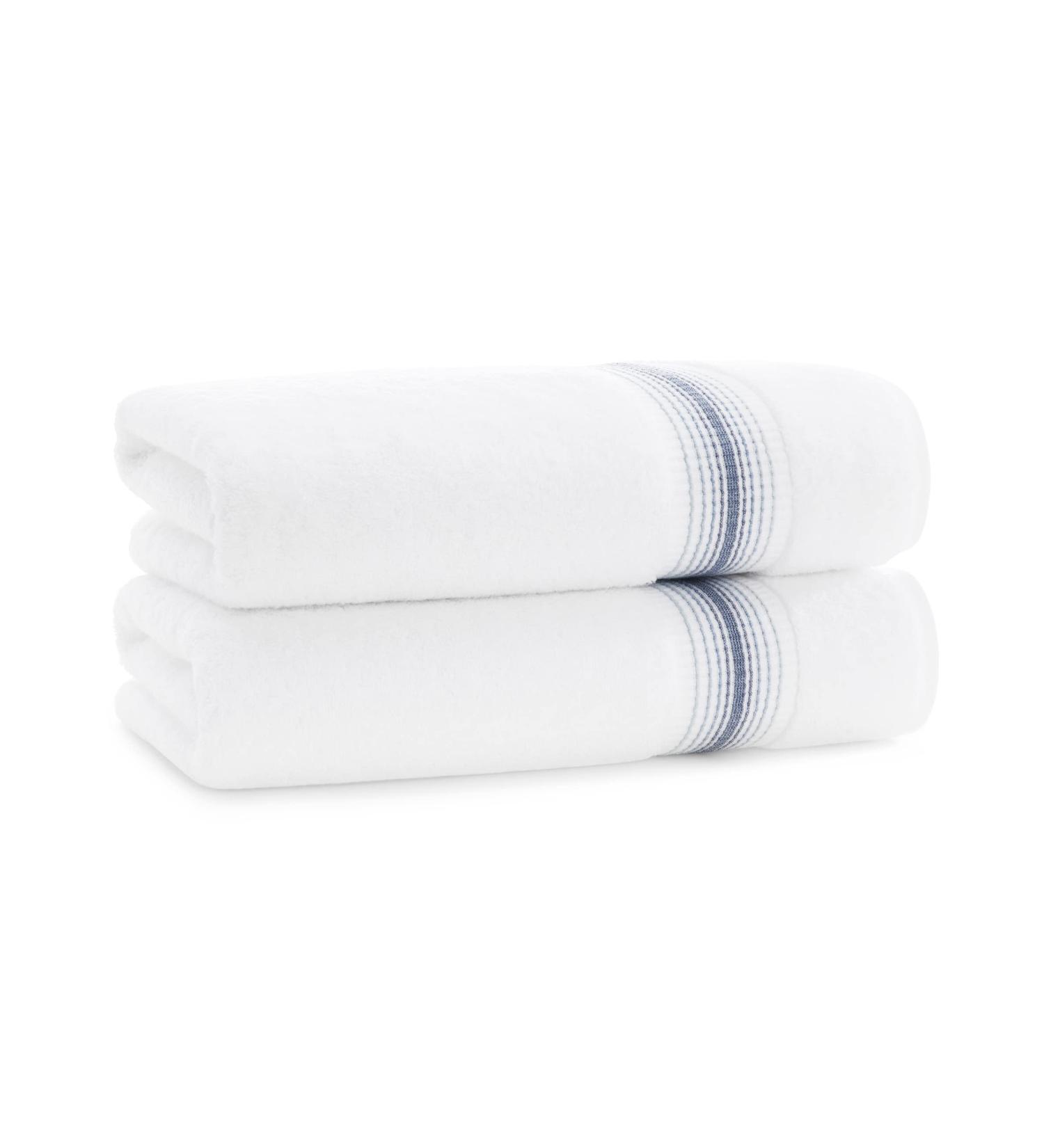 Aston & Arden Turkish Bath Towels - Pack of 2, 600 GSM Oversized Ultra Soft Hand Towels in Crystal Blue - Buy Online on GoSupps.com