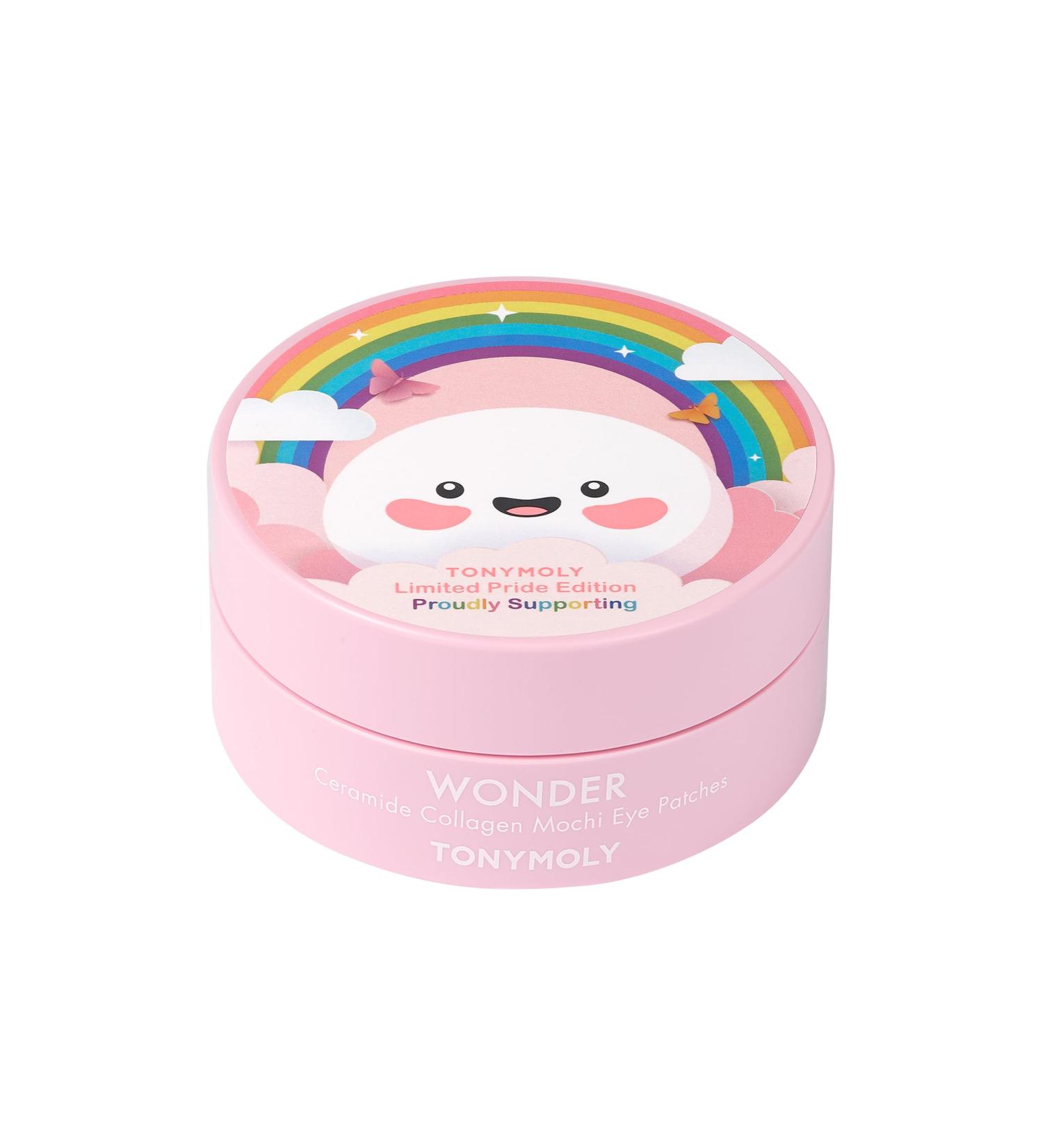 TONYMOLY Limited Edition Pride Wonder Ceramide Mochi Collagen Hydrogel Eye Patches - International Shipping Available | Best Hydrating Eye Care - Buy Online on GoSupps.com