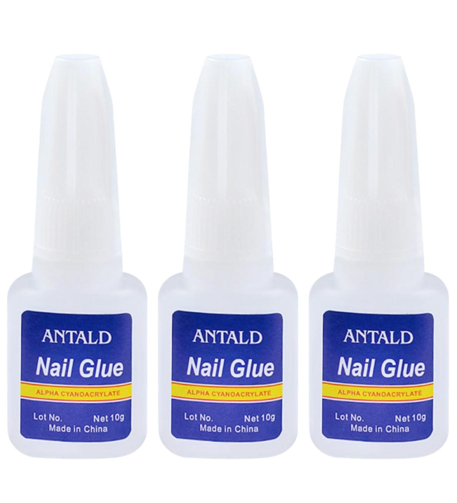 Nail Glue Super Strong Quick Dry False Fake Nail Tips Rhinestones Nail Art Decoration Nail Glue - Professional Salon & Home Use. (3) - Buy Online on GoSupps.com