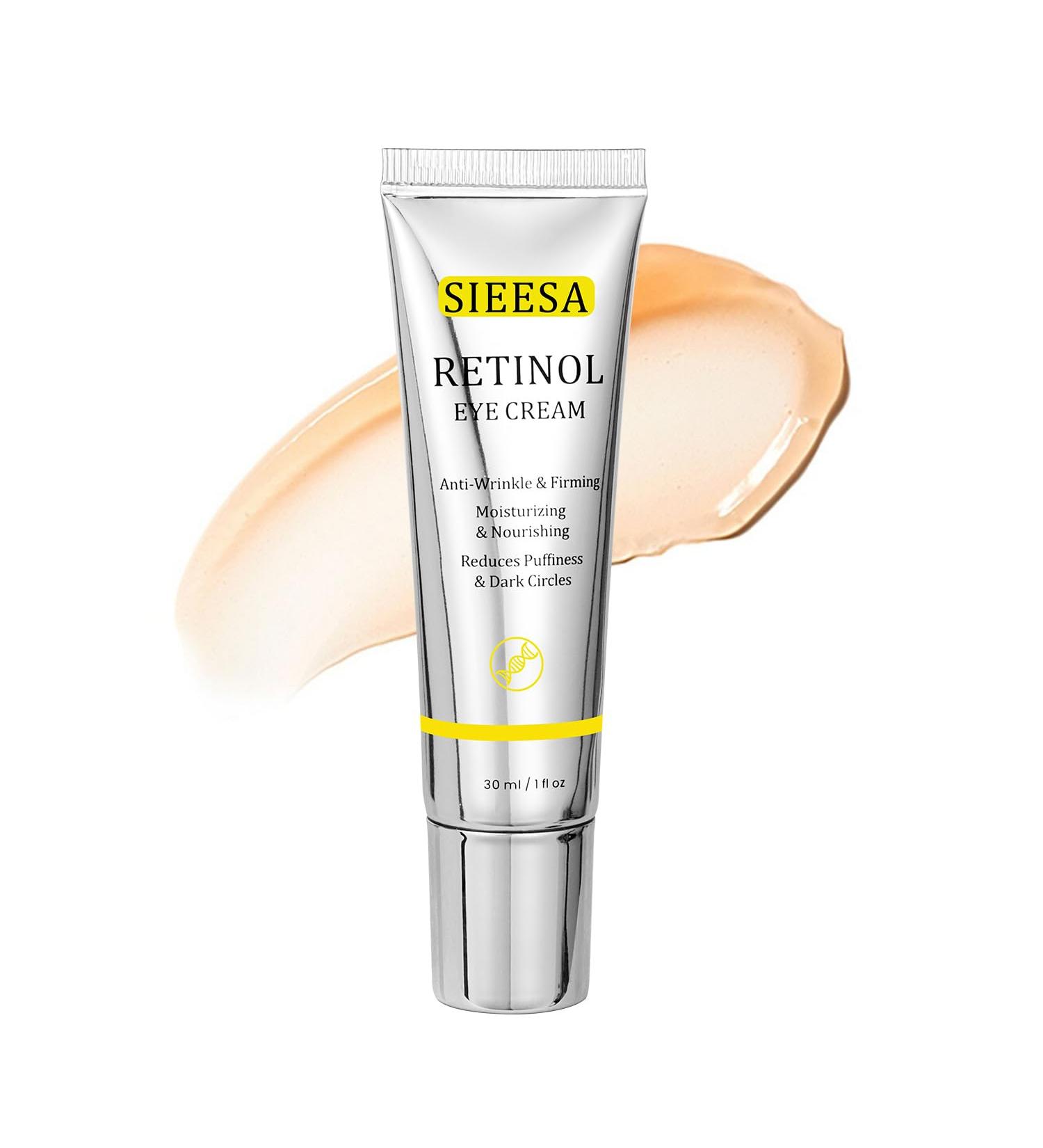 KAZIPA Retinol Eye Cream with Niacinamide Hyaluronic Acid & Vitamin E Hydrating Under Eye Serum for Visible Dark Circles Wrinkle Appearance & Under-Eye Fullness Anti Aging - Buy Online on GoSupps.com