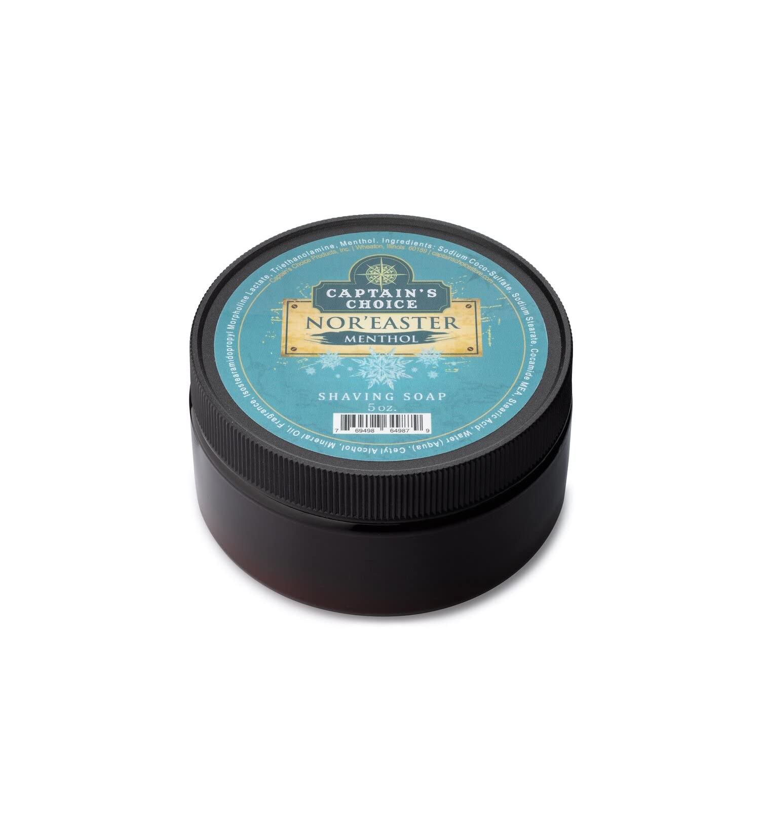 Captain's Choice NOR'EASTER Shaving Soap - 5 oz.
