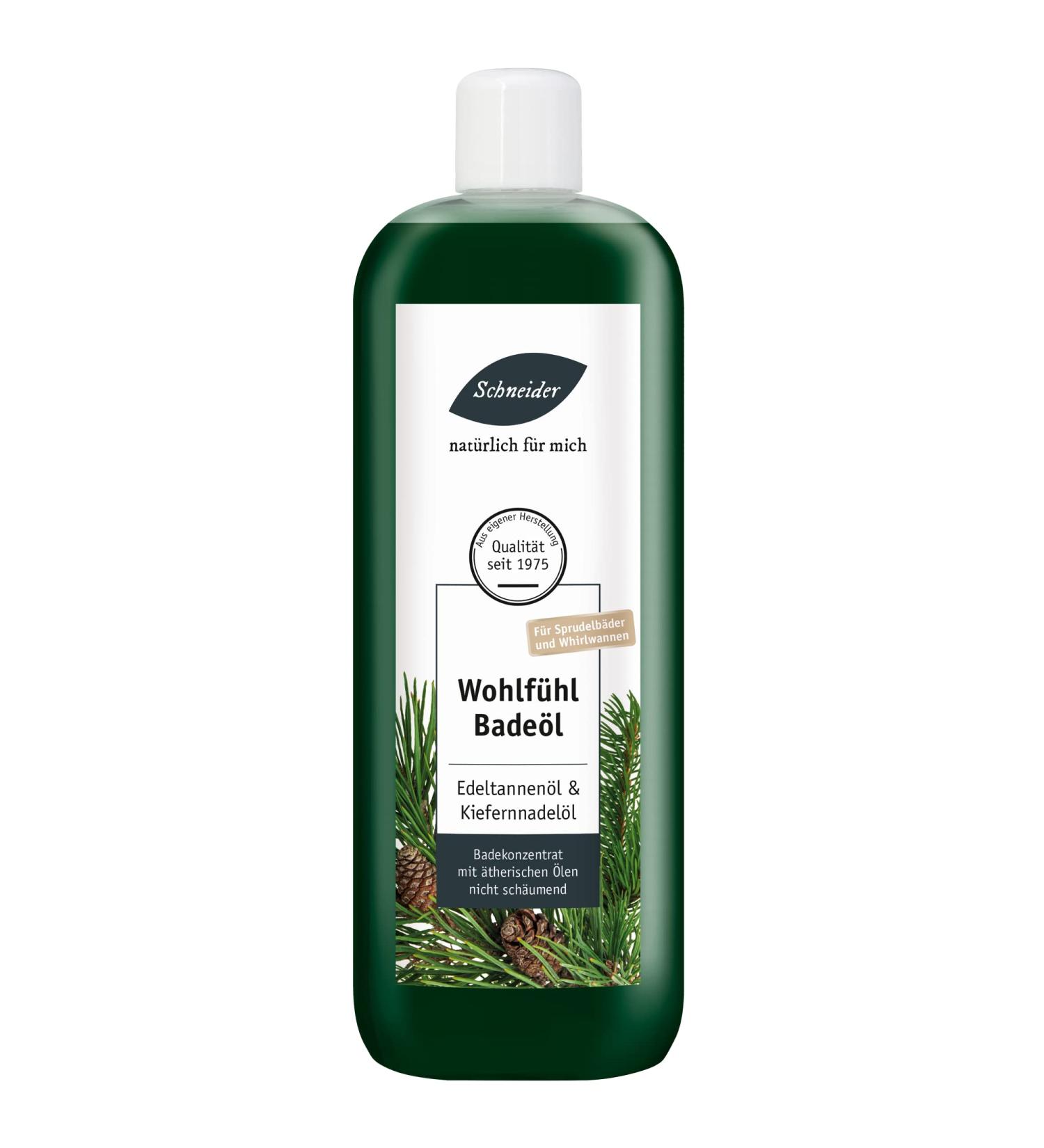 Saunabedarf Schneider - Wellness bath noble fir non-foaming muscle relaxation 1000ml noble fir 1000ml