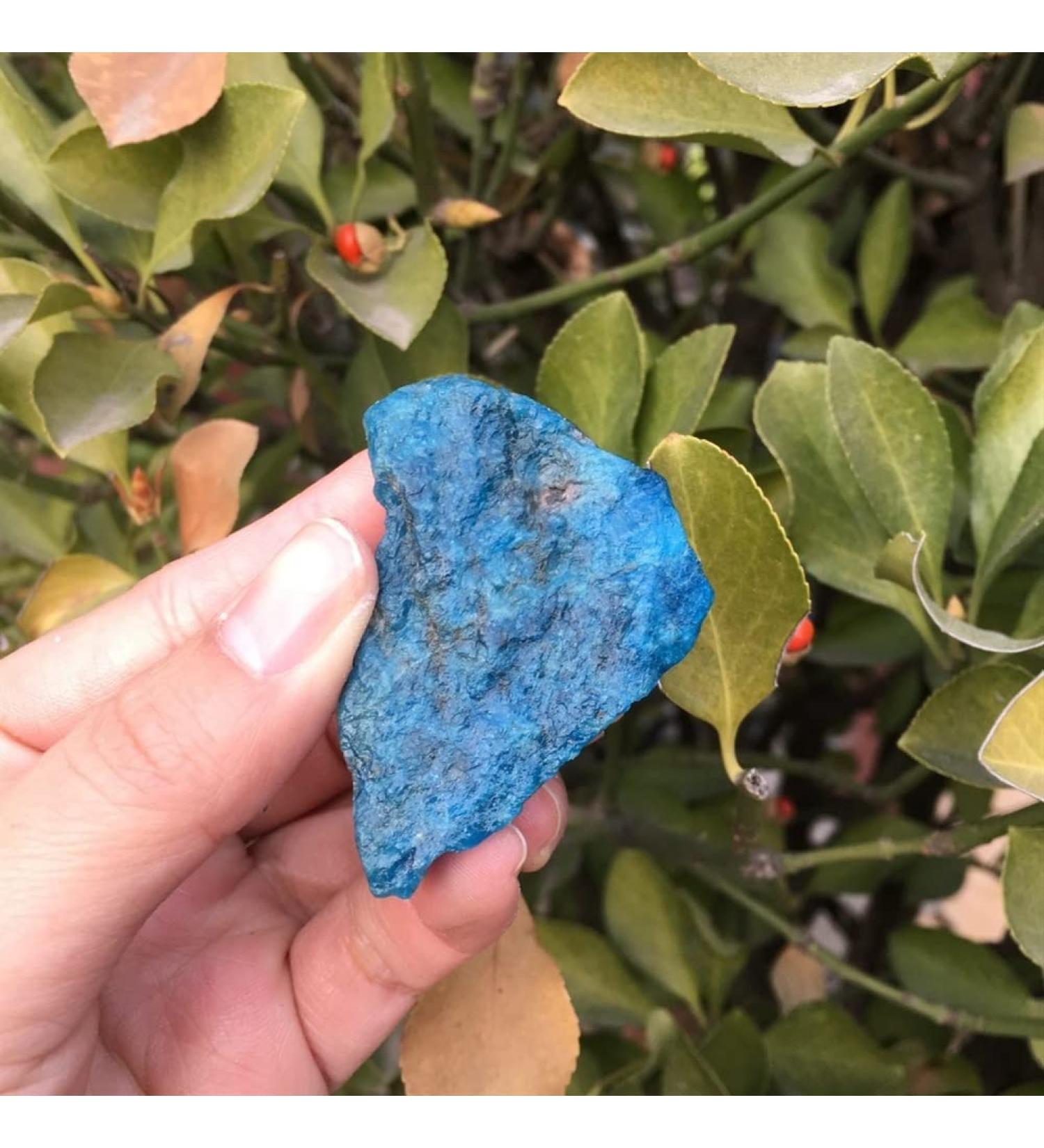 Natural Crystal Rough Natural Blue Apatite Crystal Rough Stone Phosphorite MineralNaturalReiki Decoration (Size : 300g) - Buy Online on GoSupps.com