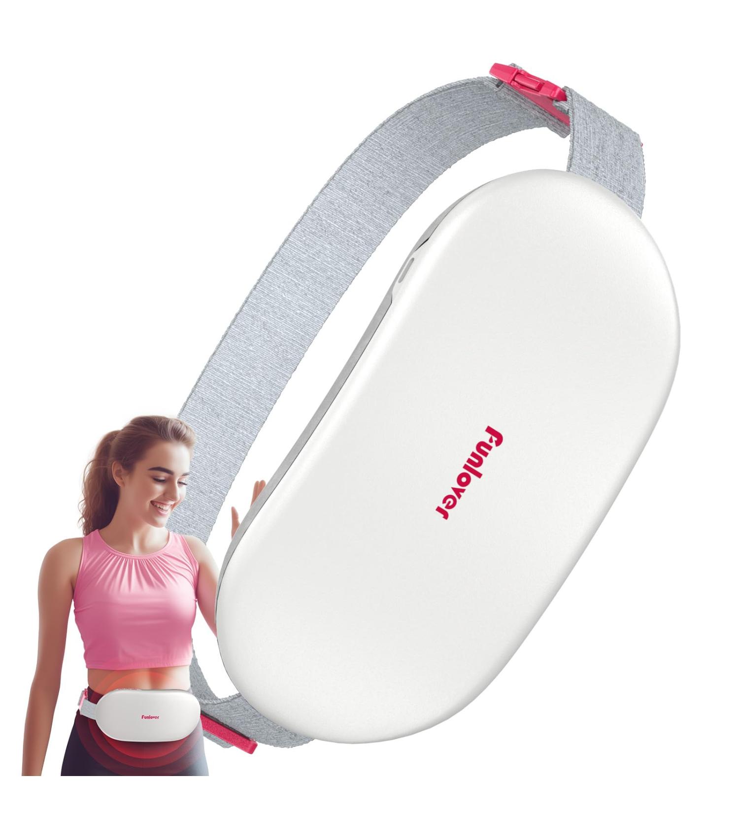 Funlover XL Portable Heating Pillows & Heating Belt - Wireless Menstrual Relief Gift for Teens & Women - Beige - Buy Online on GoSupps.com