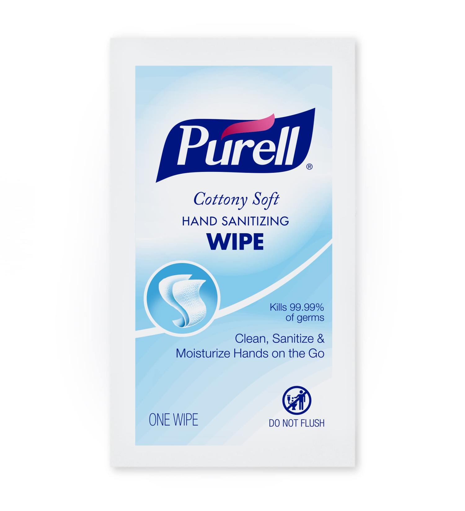 PURELL Cottony Soft Hand Sanitizing Wipes - 1000 Individually Wrapped Bulk Pack - 9026-1M - Buy Online on GoSupps.com