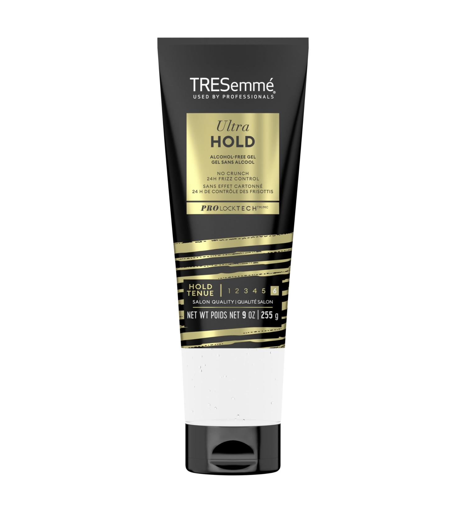 TRESemm Hair Gel Ultra Hold - No Crunch 24H Frizz Control Alcohol-Free 9 oz Unscented - International Shipping Available - Buy Online on GoSupps.com