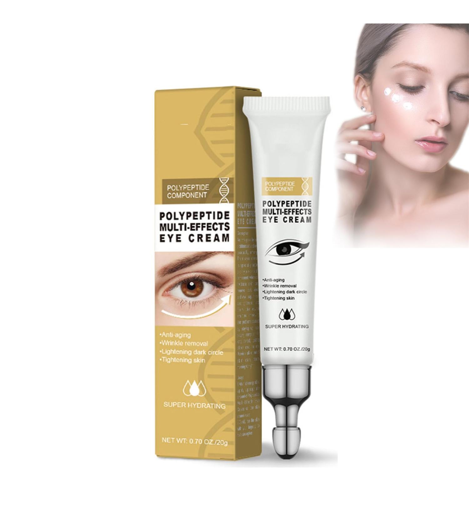 Mikabila Eye Cream 20g Peptide Under Eye Cream Anti-ageing Eye Serum for Dark Circles and Puffiness Fine Lines Wrinkles Eye Cream Anti Wrinkle Eye Cream Hydrating and Firming Eye Serum Creams - Buy Online on GoSupps.com