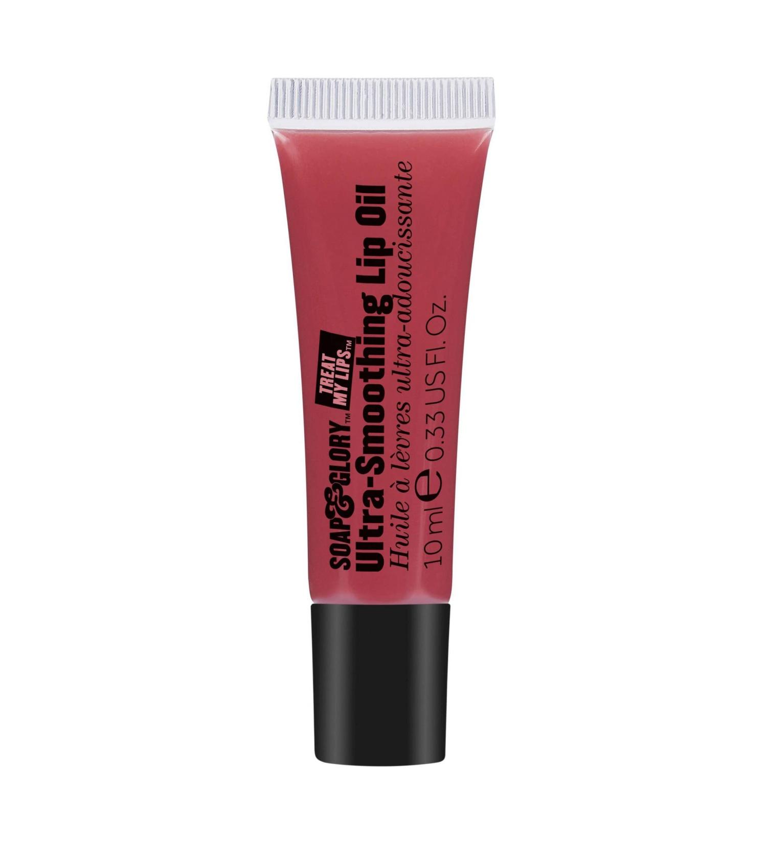 Soap & Glory Treat My Lips Ultra-Smoothing Lip Oil - Hydrating Rosehip & Orchid Treatment for Fine Lines (10 ml) | International Shipping Available - Buy Online on GoSupps.com