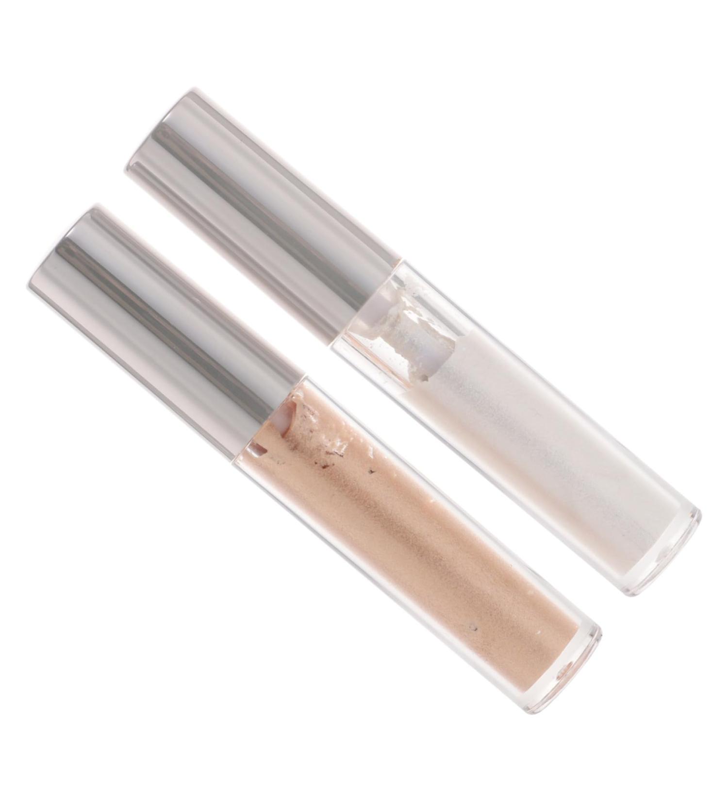 NULYLU 2pcs Liquid Eyeshadow Glow Eye Makeup Sparkly Eyeshadow Glitter Purple Glitter Eyeshadow Pp  - Buy Online on GoSupps.com