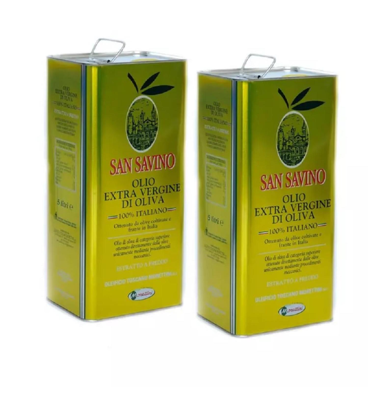 Oleificio Toscano Morettini San Savino Extra Virgin Olive Oil 5L x 2