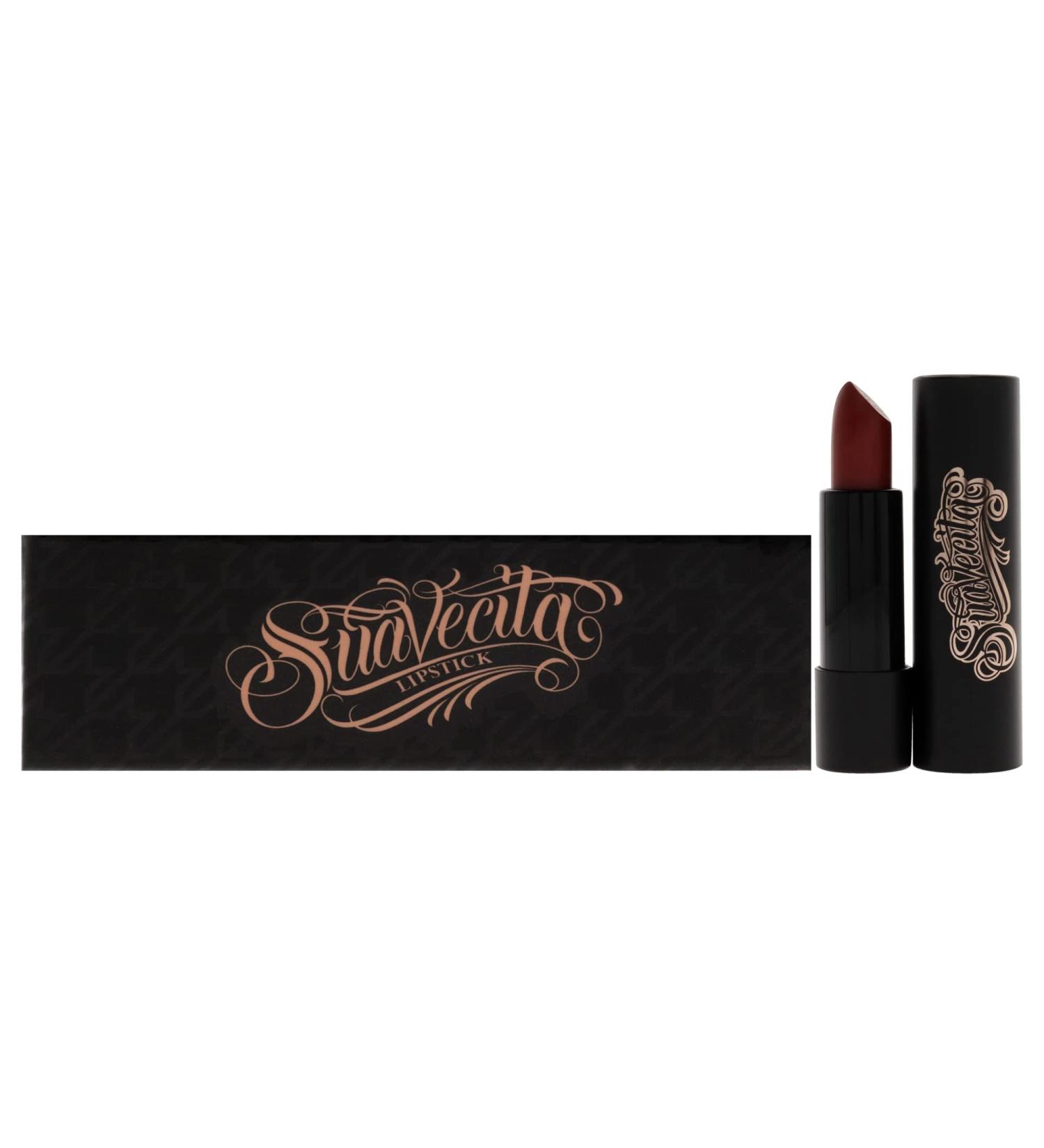 Suavecita Victory True Red Lipstick - Long-Lasting Vegan Lip Makeup - Buy Online on GoSupps.com