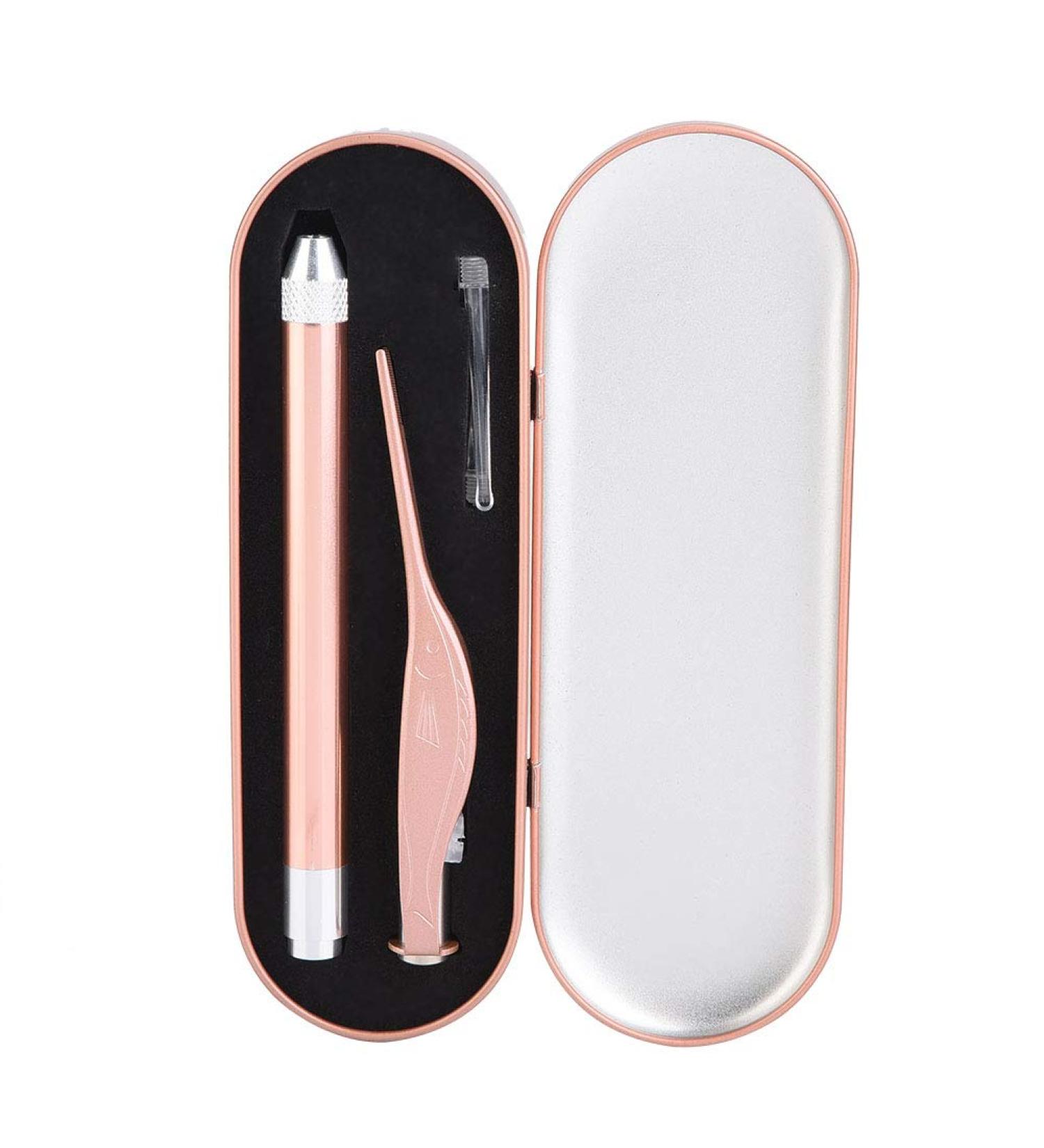 Premium Ear Wax Removal Tool Kit with Light - Stainless Steel Ear Cleaning Set Ear Picks & Tweezers (Rose Gold) - Shop Now - Buy Online on GoSupps.com