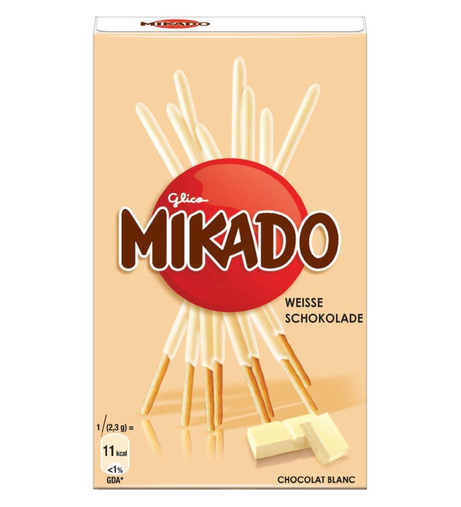 Mikado - White Chocolate Sticks - 75gr