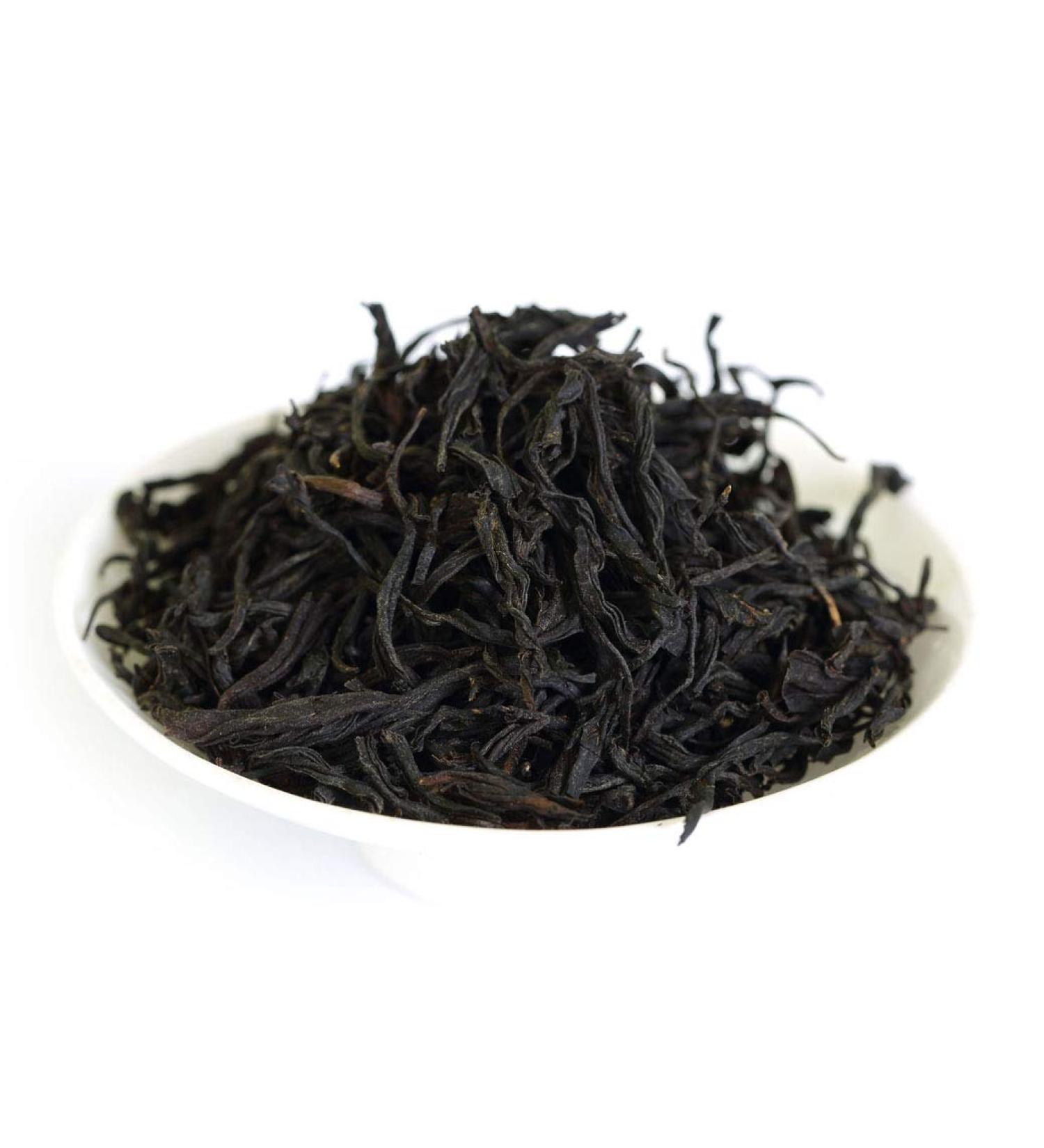 GOARTEA Th Noir Black Tea 2Pcs 250g / Total 17.6oz Lapsang Souchong Tea Loose Leaf Chinese Black Tea Th Noir Bags - Black Buds/No Smoky Taste - Buy Online on GoSupps.com