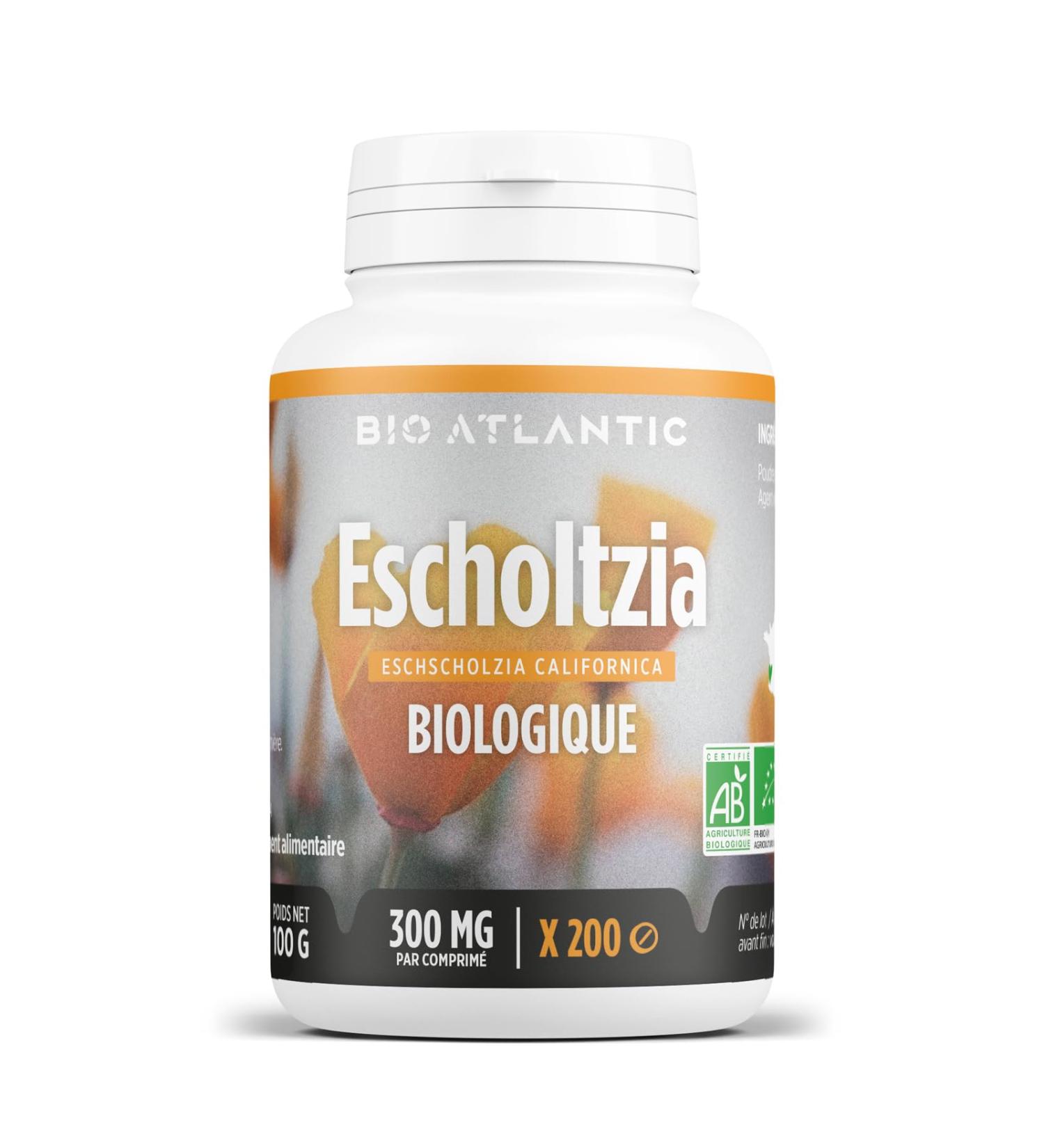 Escholtzia Organic - 300 mg - 200 tablets - Buy Online on GoSupps.com
