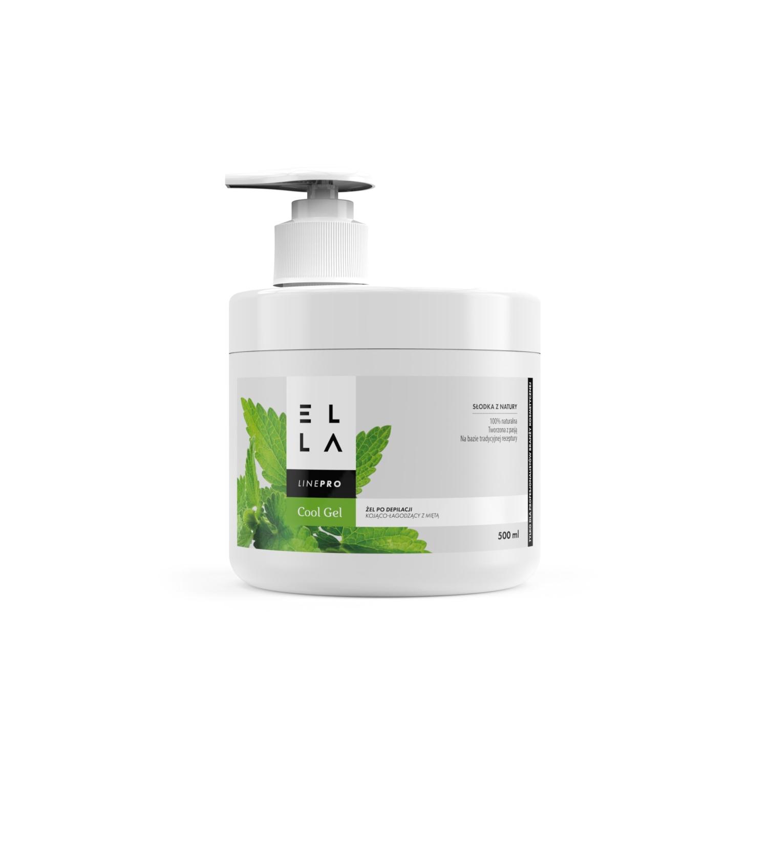  ELLA ELLA Professional Soothing After-Hair Removal Gel with Mint 500ml - Buy Online on GoSupps.com