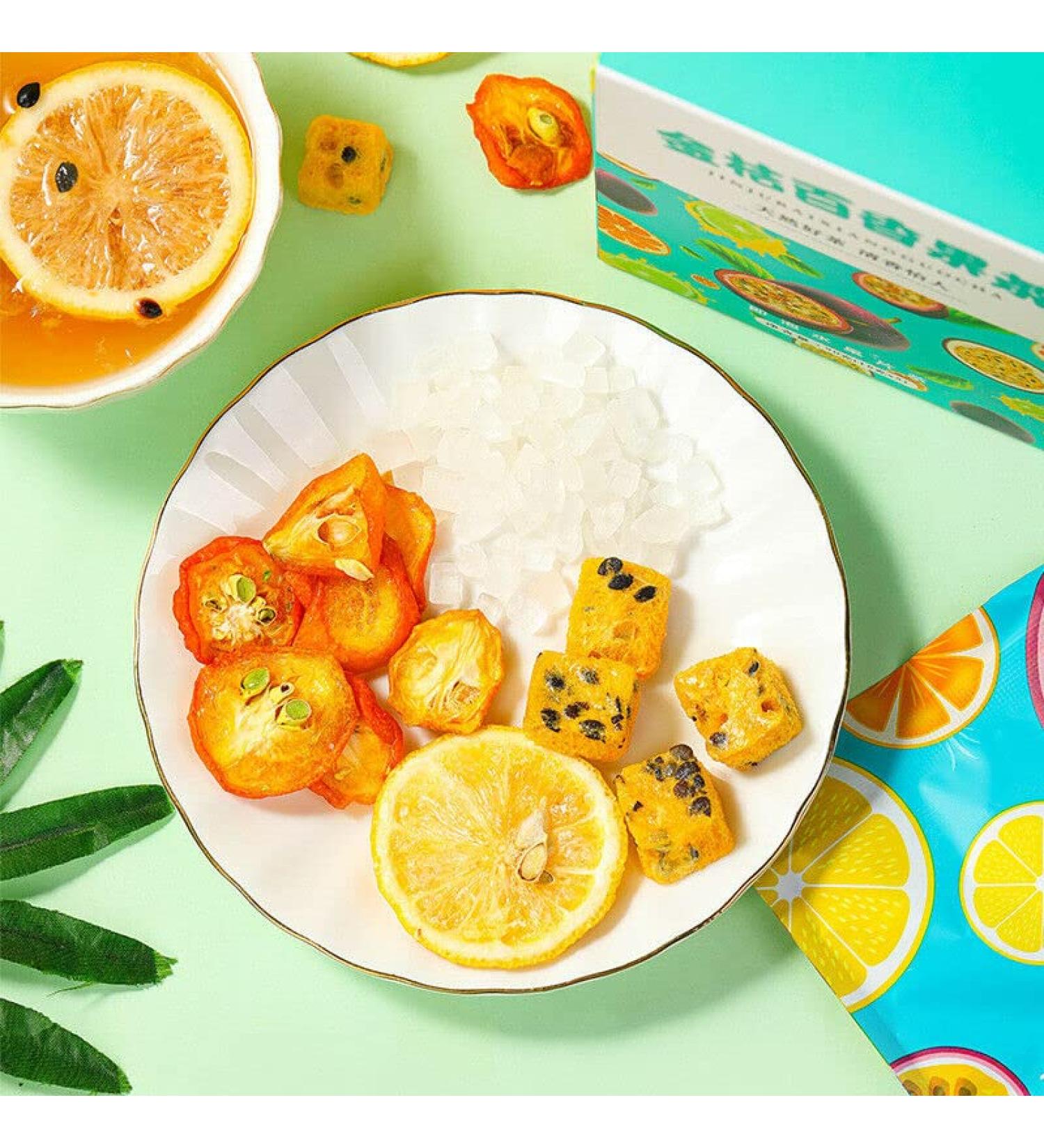 90g Th aux fruits instantan Citron Fruit de la passion Chine Kumquat-Th aux fruits de la passion - Buy Online on GoSupps.com