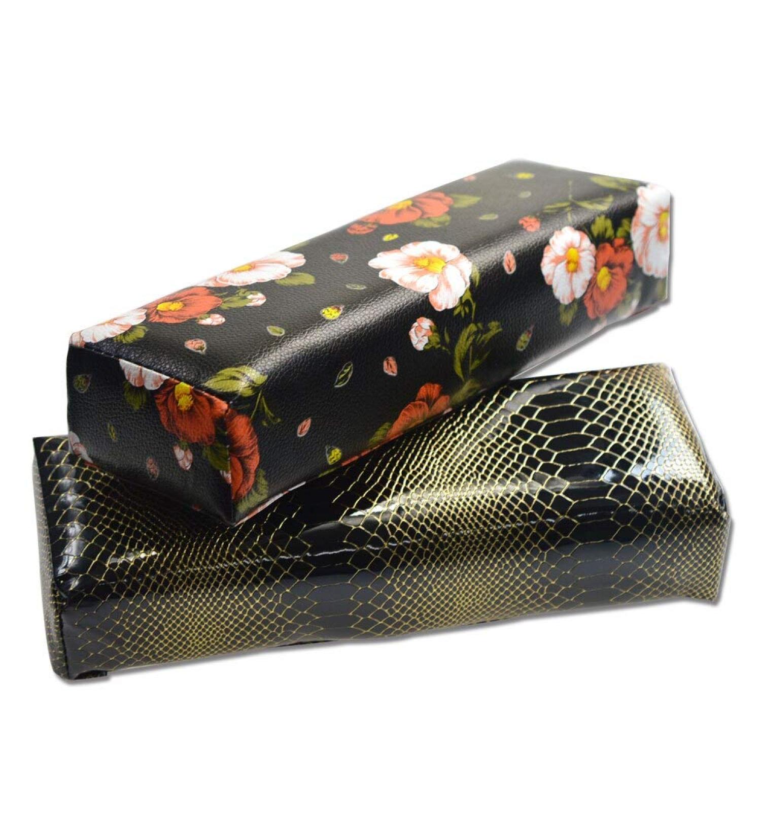 1pcs Hand Rest Nail Art Manicure Cushion Pillow Salon PU Leather Soft Nail Arm Rest Manicure Accessories Tool Equipment SAND279 - (Color: Snake Patterns) - Buy Online on GoSupps.com