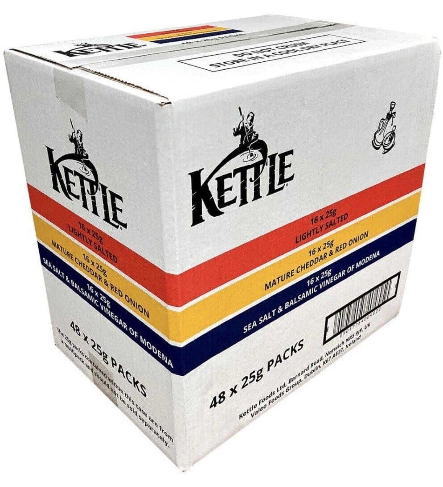 Kettle Chips Mixed 25 g (Pack of 48) By Shop4Less