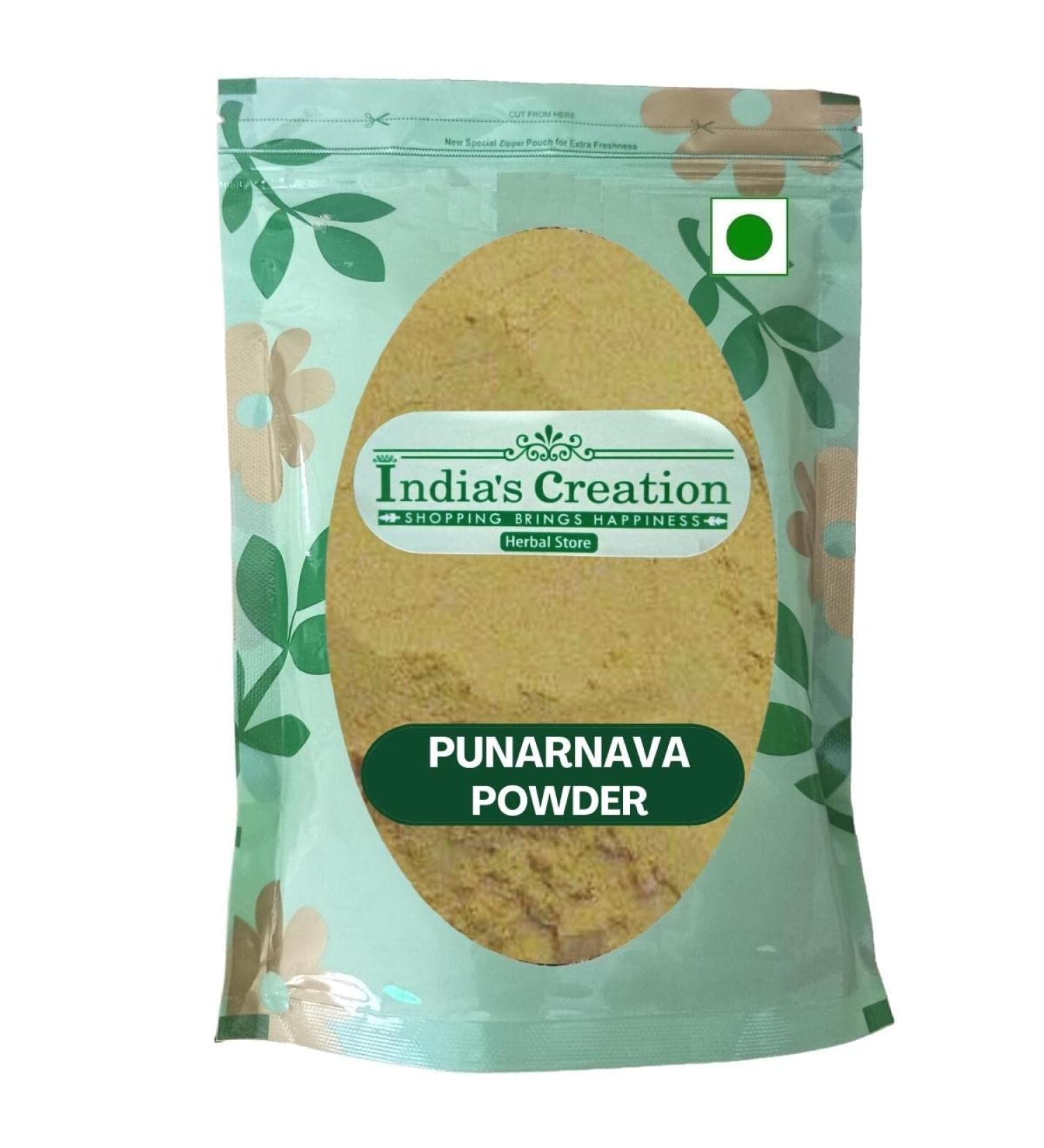 India's Creation Punarnava Roots Powder - 100g Boerhavia Diffusa Raw Herb - Buy Online on GoSupps.com