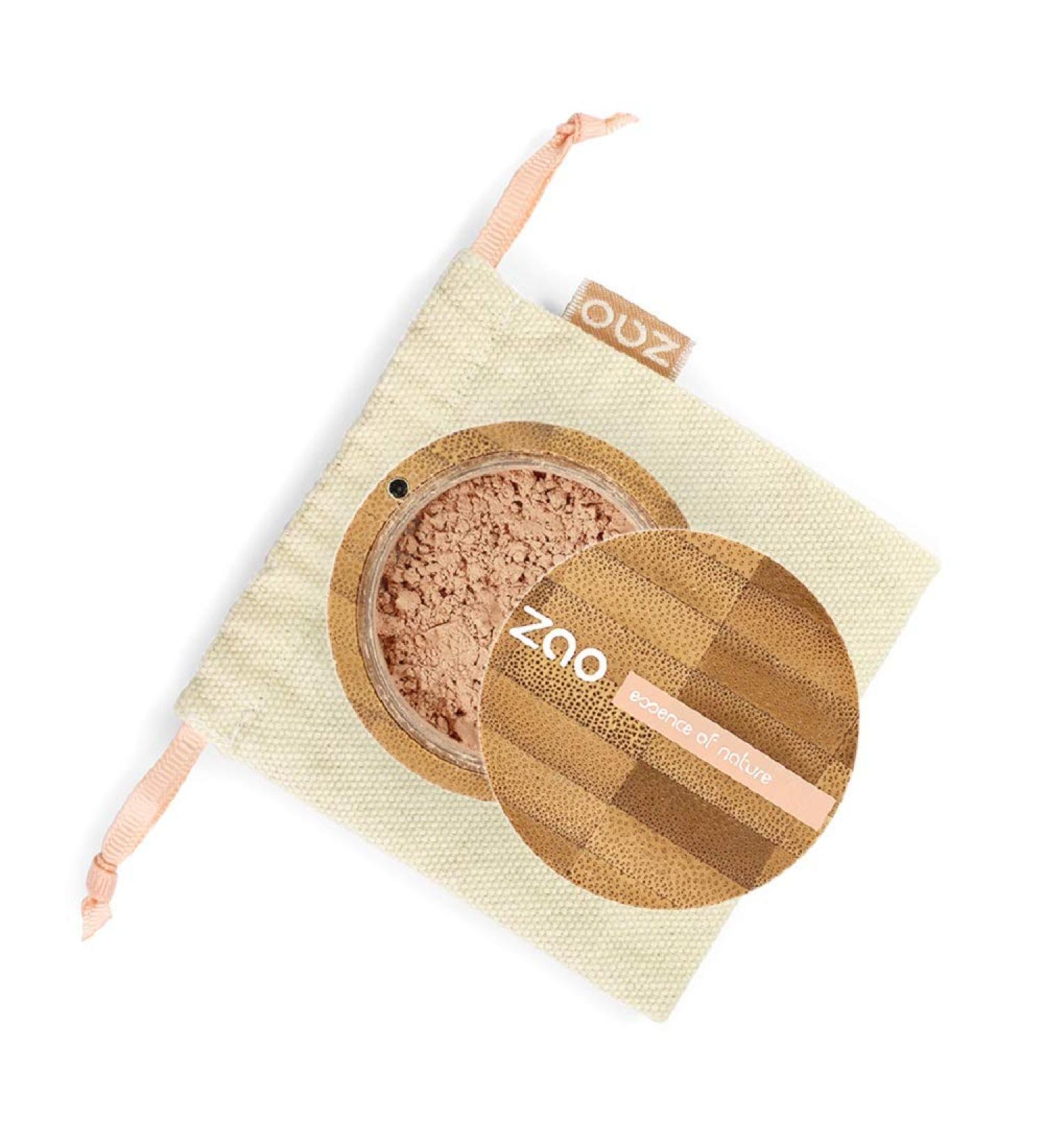 Zao Mineral Silk Bamboo Powder No. 504 - Neutral Beige 13.5g | Eco-Friendly Makeup for Global Shipping - Buy Online on GoSupps.com