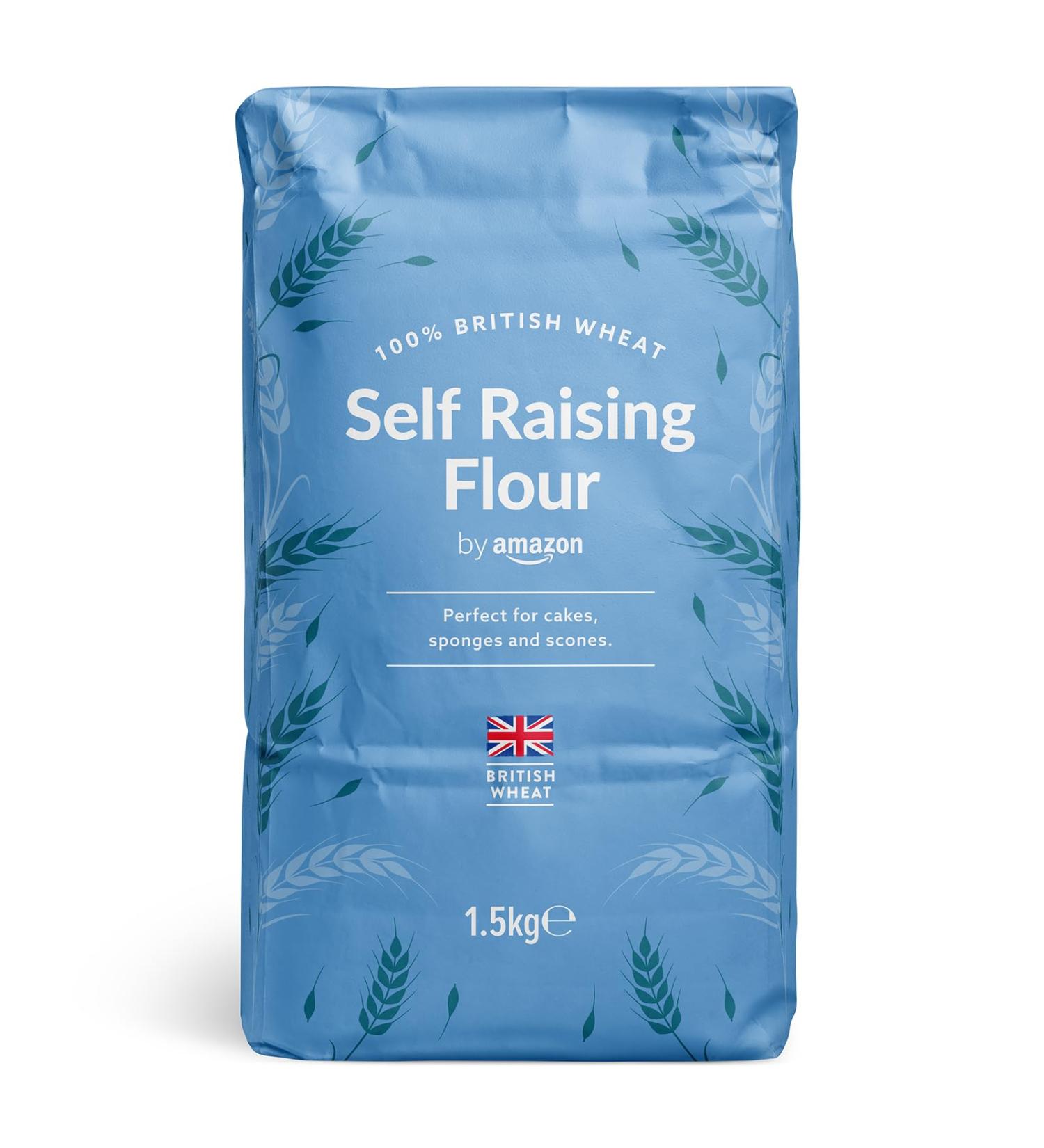 by Amazon Self Raising Flour 1.5kg - Buy Online on GoSupps.com