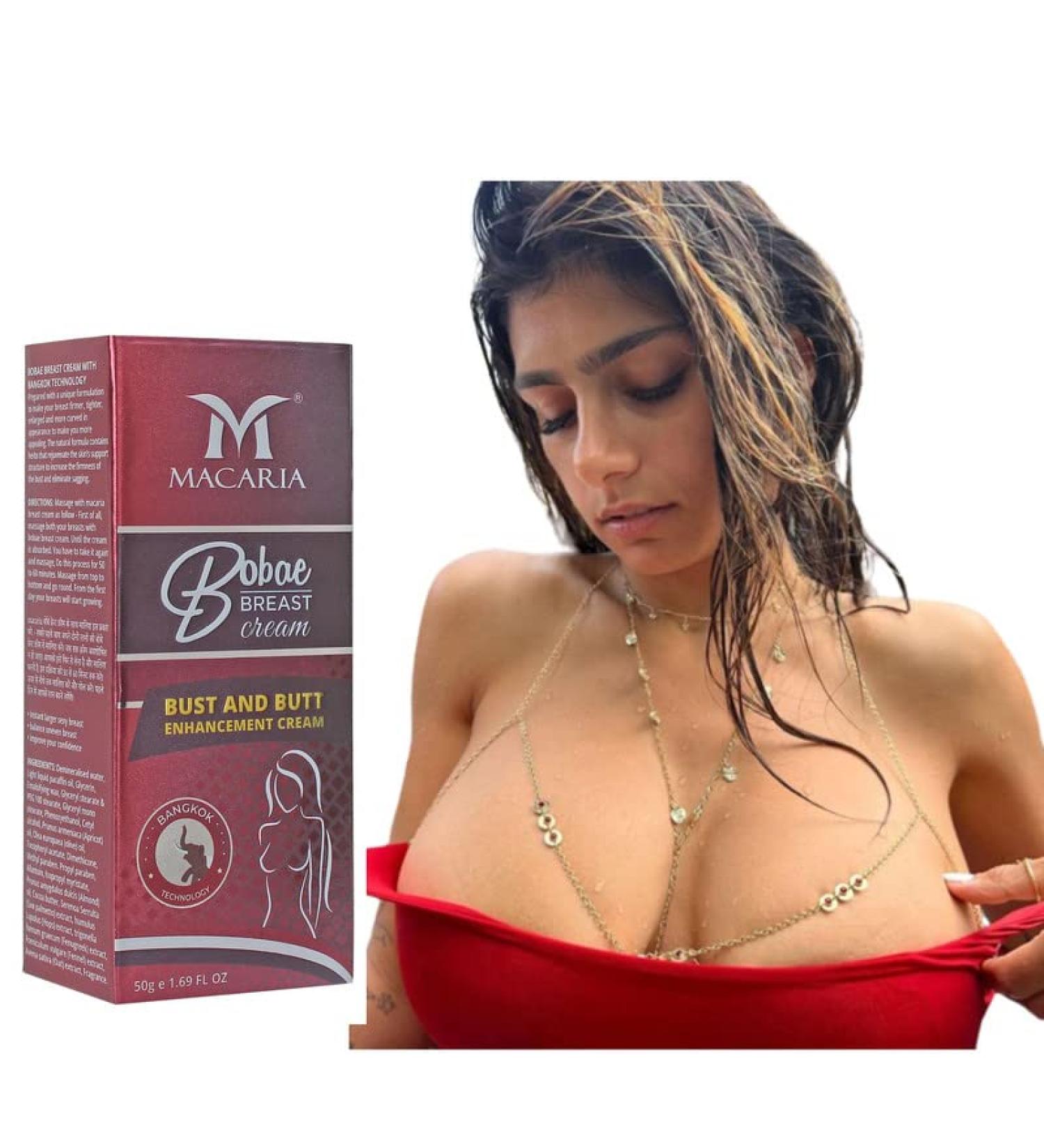  MACARIA Bobae Breast Lift Cream Fast Natural Breast Enlargement Bust Tightening Gel Breast Cream for Firming Lifting and Push-Up Effect - Buy Online on GoSupps.com