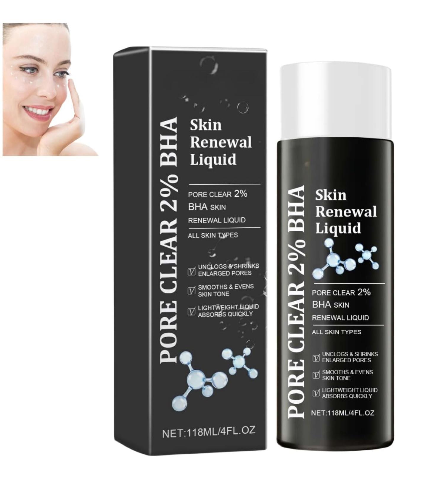 GeRRiT Poreclear 2% BHA Skin Fluid Facial Skin Refining Serum Skin Liquid Facial Exfoliator Facial Exfoliating Serum 1pcs - Buy Online on GoSupps.com