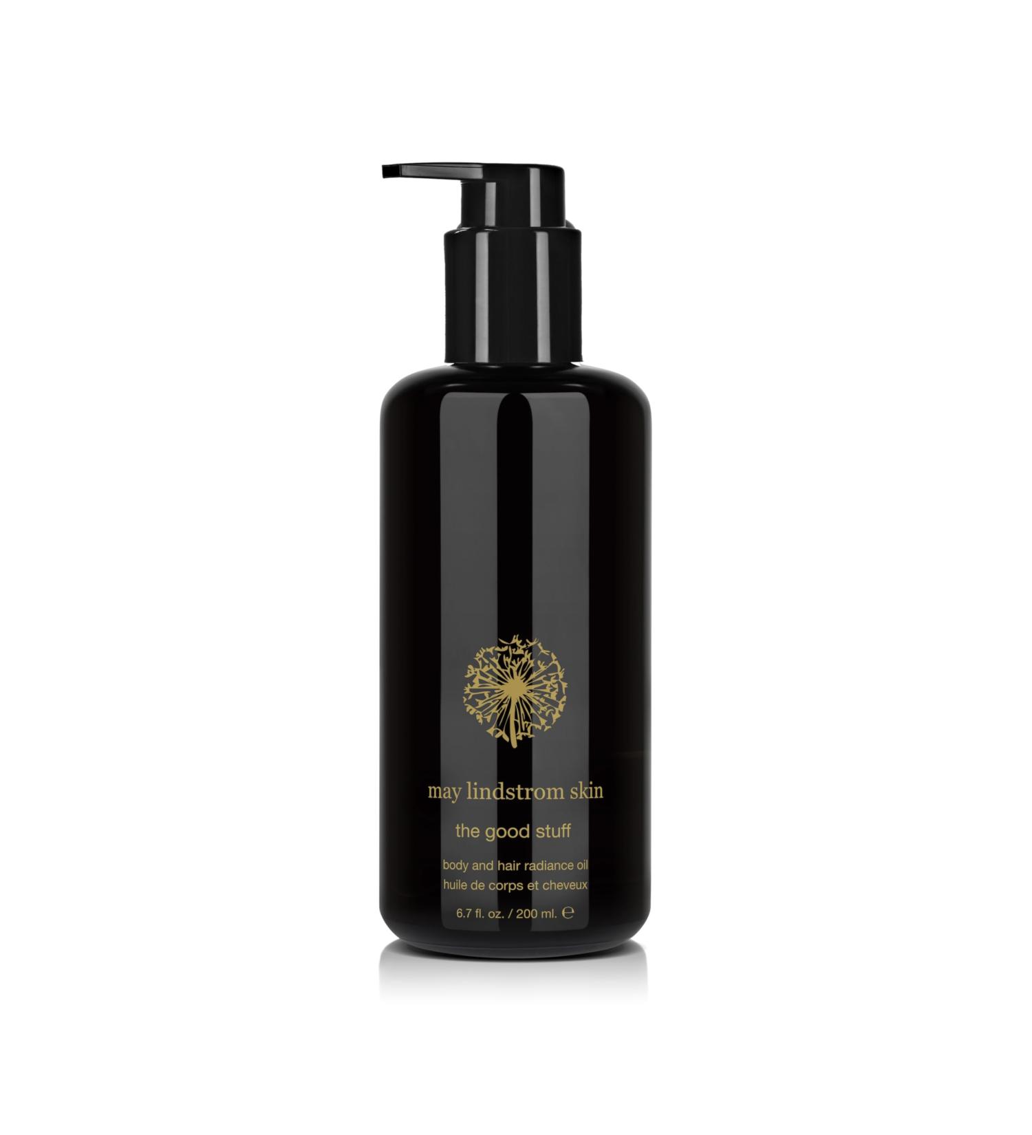 May Lindstrom Skin Body and Hair Radiance Oil | Cacao Rose Lavender and Ylang-Ylang | The Good Stuff | 200ml