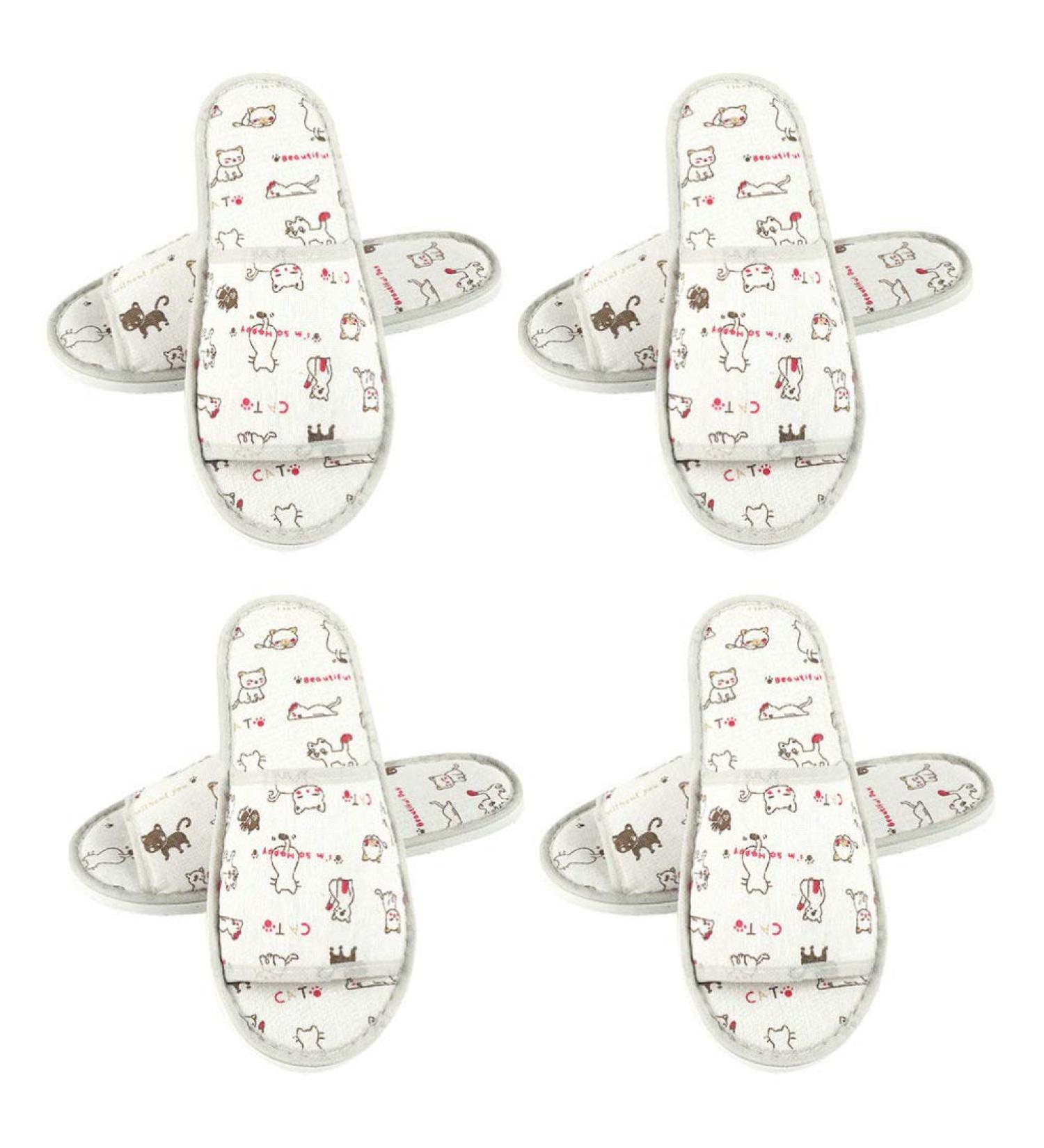 Exceart Spa House Shoes | Imitation Linen Breathable Comfortable & Durable | Portable Children s Slippers for Home & Hotel - Buy Online on GoSupps.com