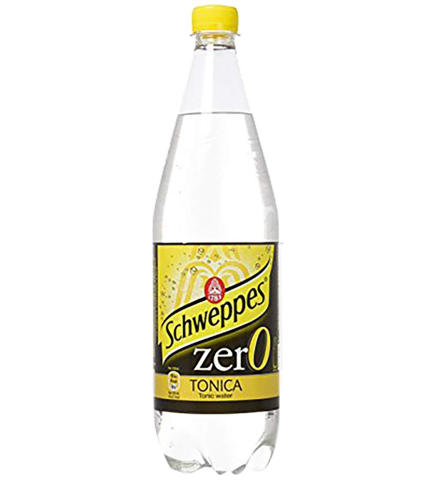 Schweppes Schweppes Tonica Zero Sugar Free PET Lemonade 0.6 Litre