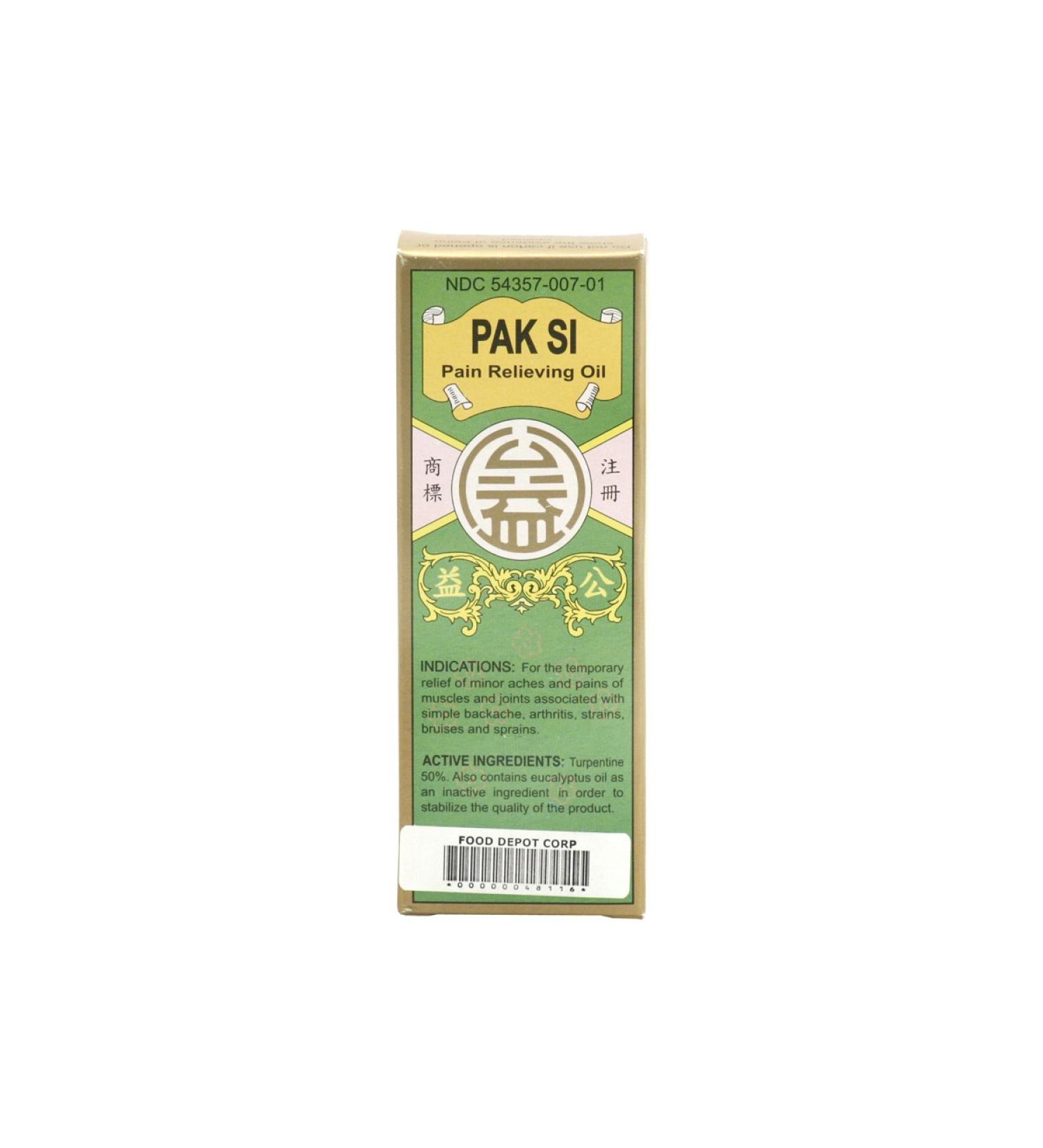 Pak Si Pain Relieving Oil - 1 fl oz (Solstice)