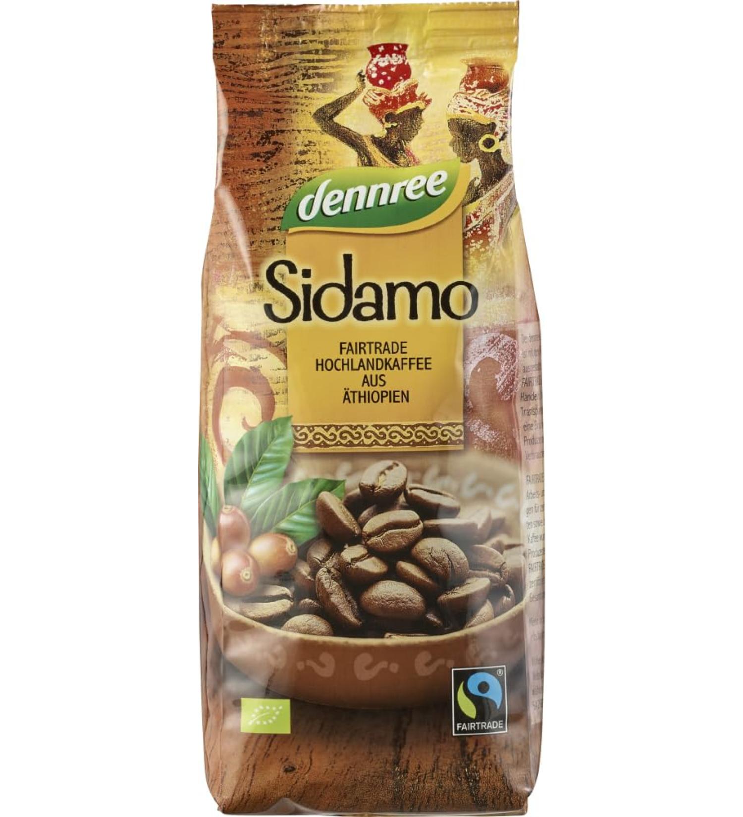 dennree Dennree Bio Sidamo Fairtrade Ethiopian Highlands Coffee (6 x 250g)