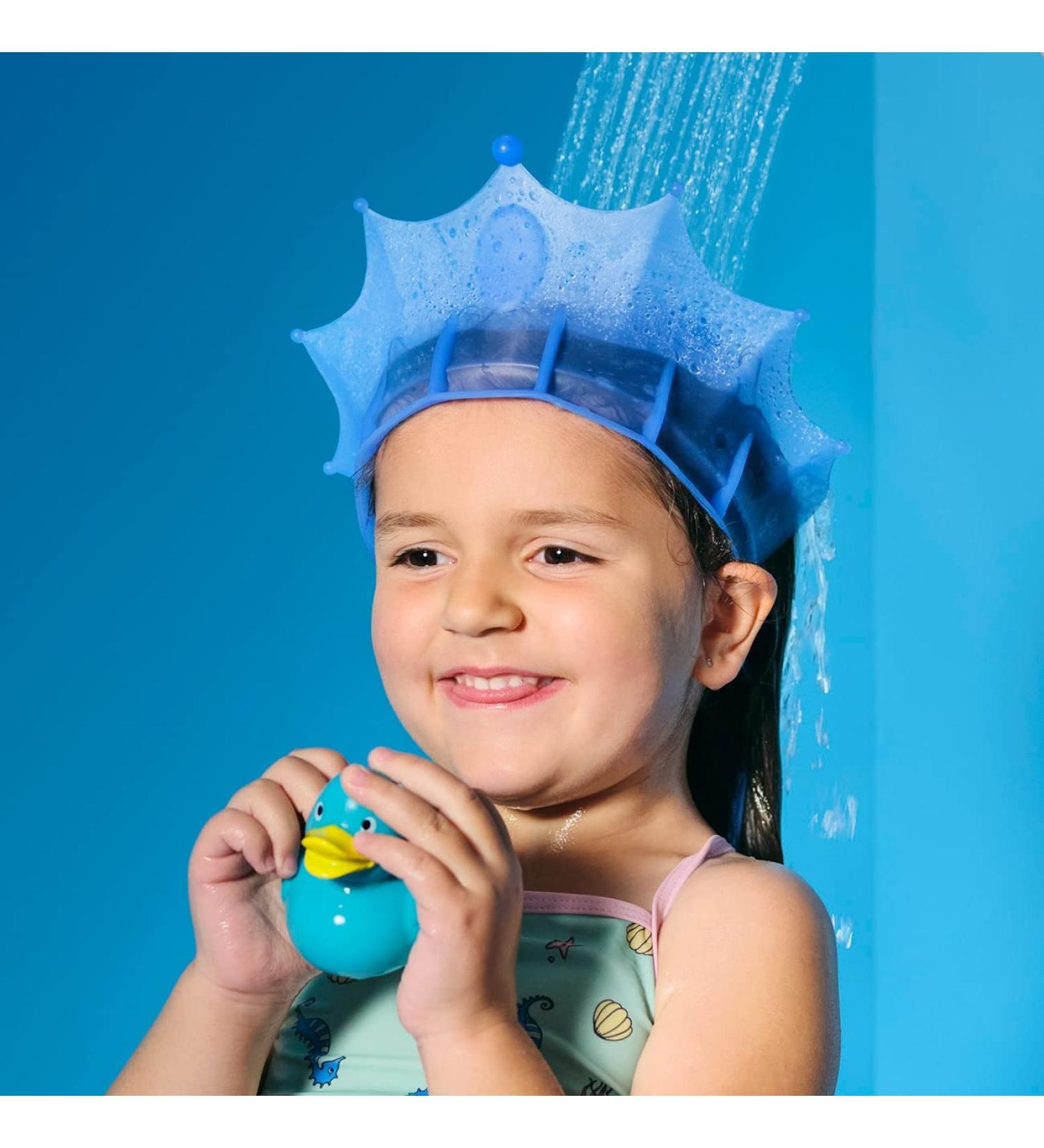 RizzoCrew Children's Shower Hood | No Tears Hair Washing | Safe & Fun Hair Wash Protection - Buy Online on GoSupps.com