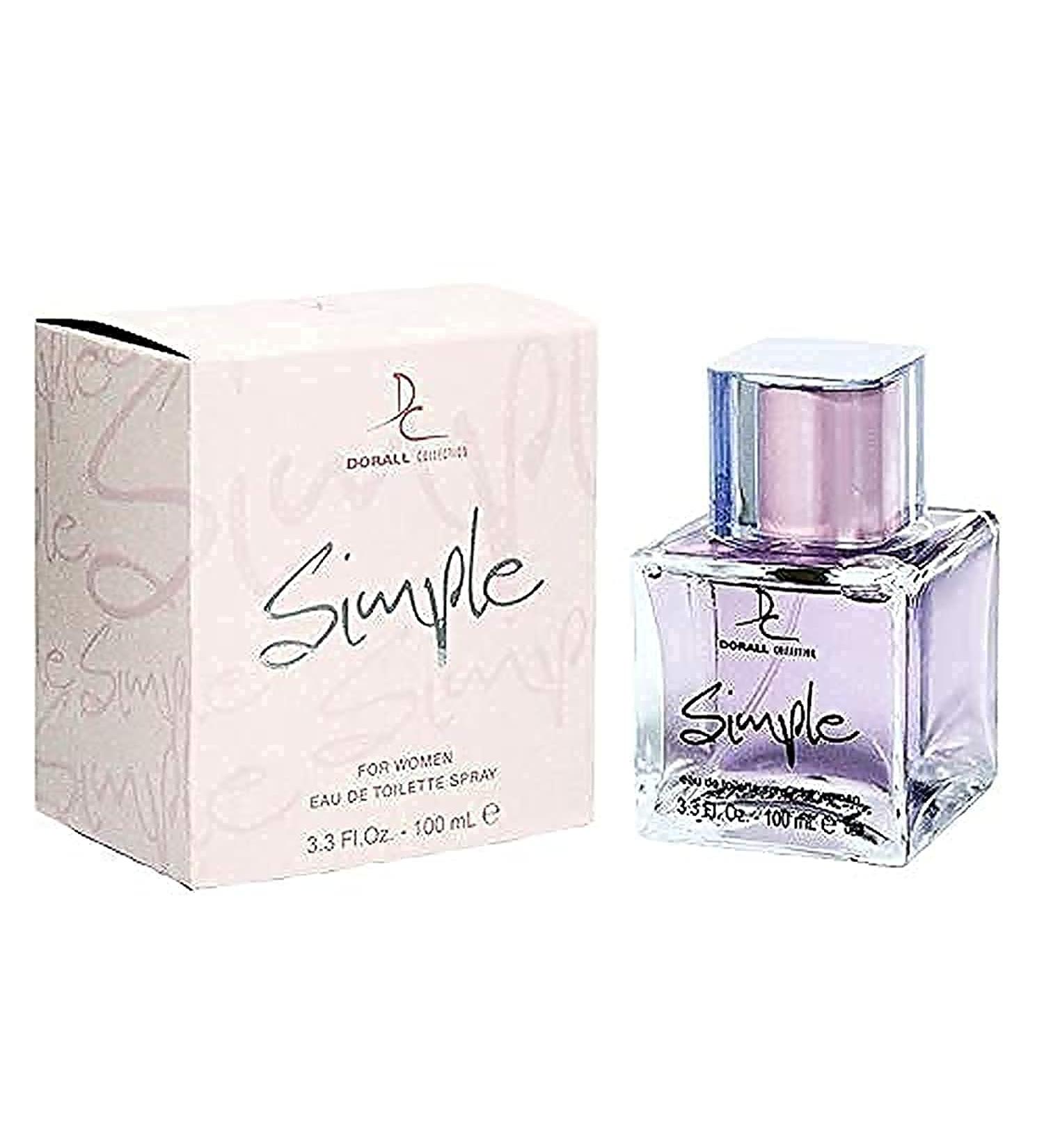 SIMPLE BY DORALL COLLECTION PERFUME FOR WOMEN 3.3 OZ / 100 ML EAU DE TOILETTE SPRAY - Buy Online on GoSupps.com