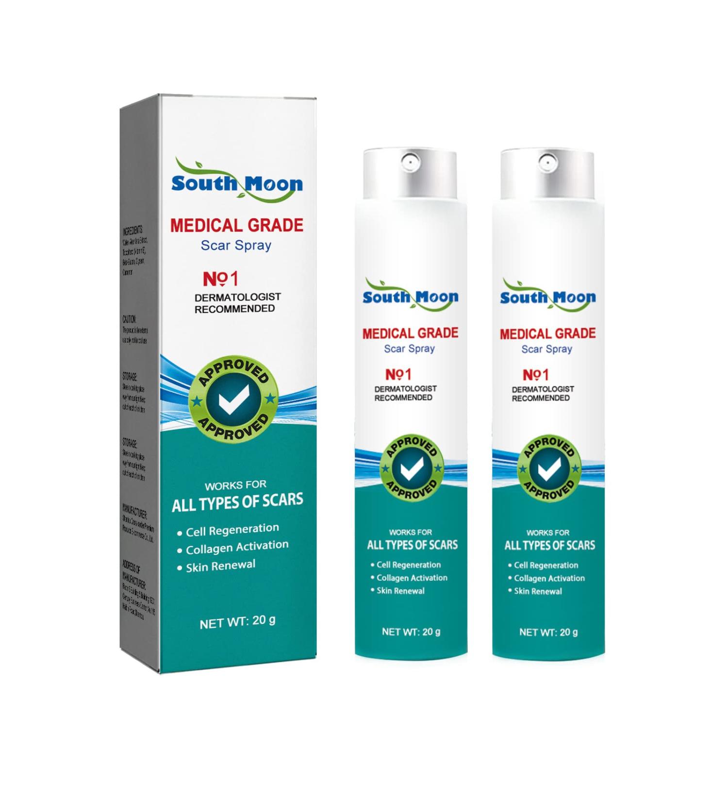 Proregen Medical Scar Removal Spray - Advanced Medical Grade Scar Remover for All Types of Scars (2pcs) - Buy Online on GoSupps.com