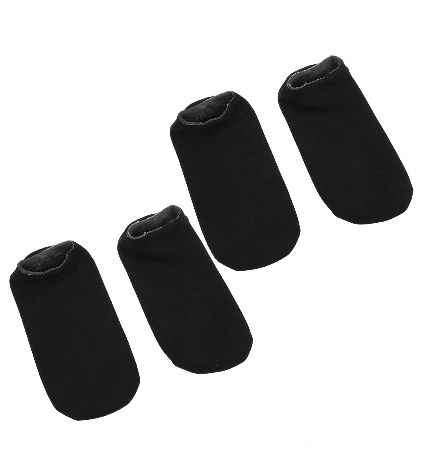 Qukaim Gel Moisturizing Socks Foot Gel Moisturizing Socks 2 Pairs Deep Moisturizing Remove Cracked Skin Reusable Black - Buy Online on GoSupps.com