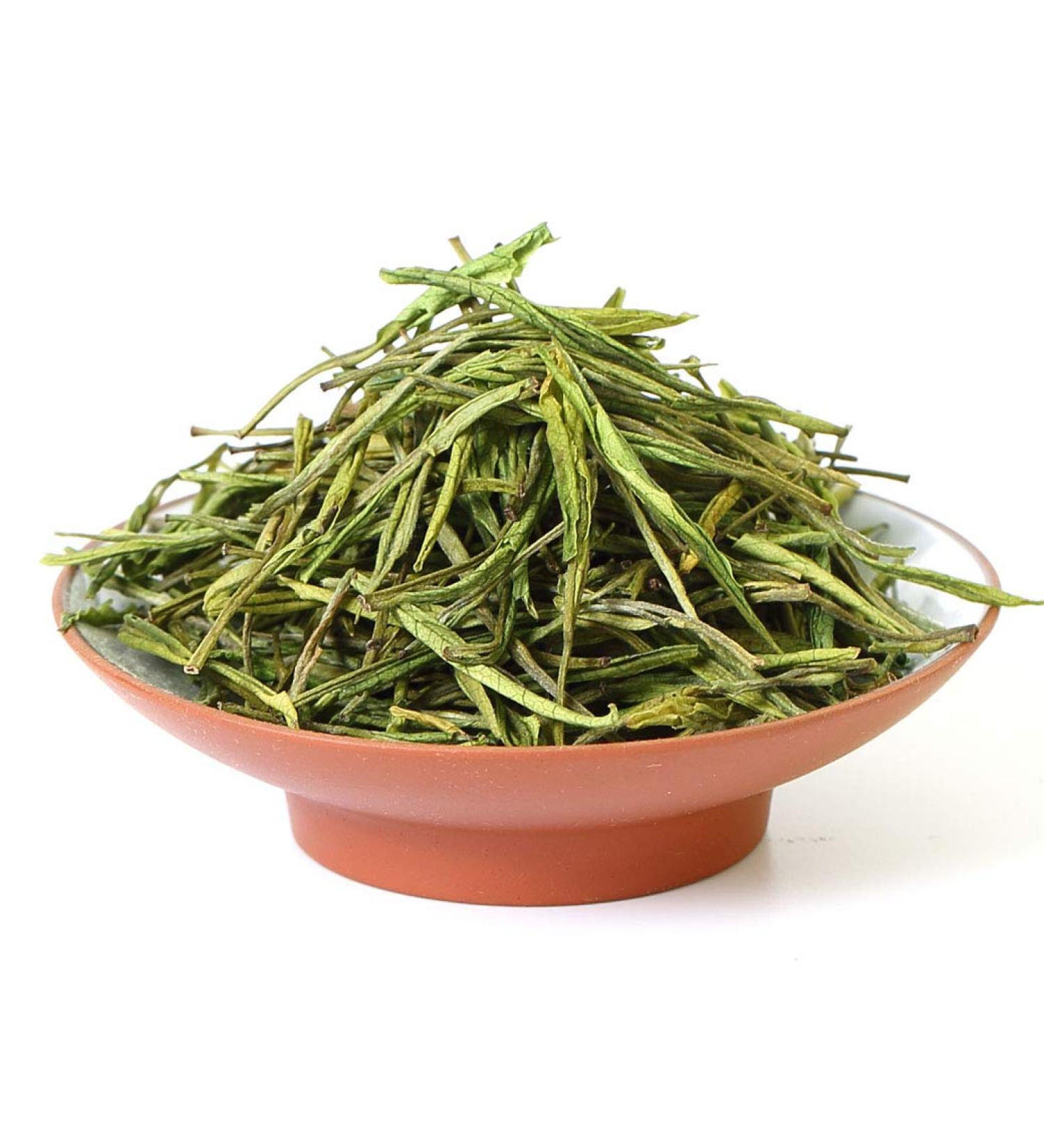 GOARTEA Th Vert - 250g (8.8 Oz) Supreme Anji An ji Bai Pian White Slice Loose Spring Leaf Chinese GREEN TEA VERT - Buy Online on GoSupps.com