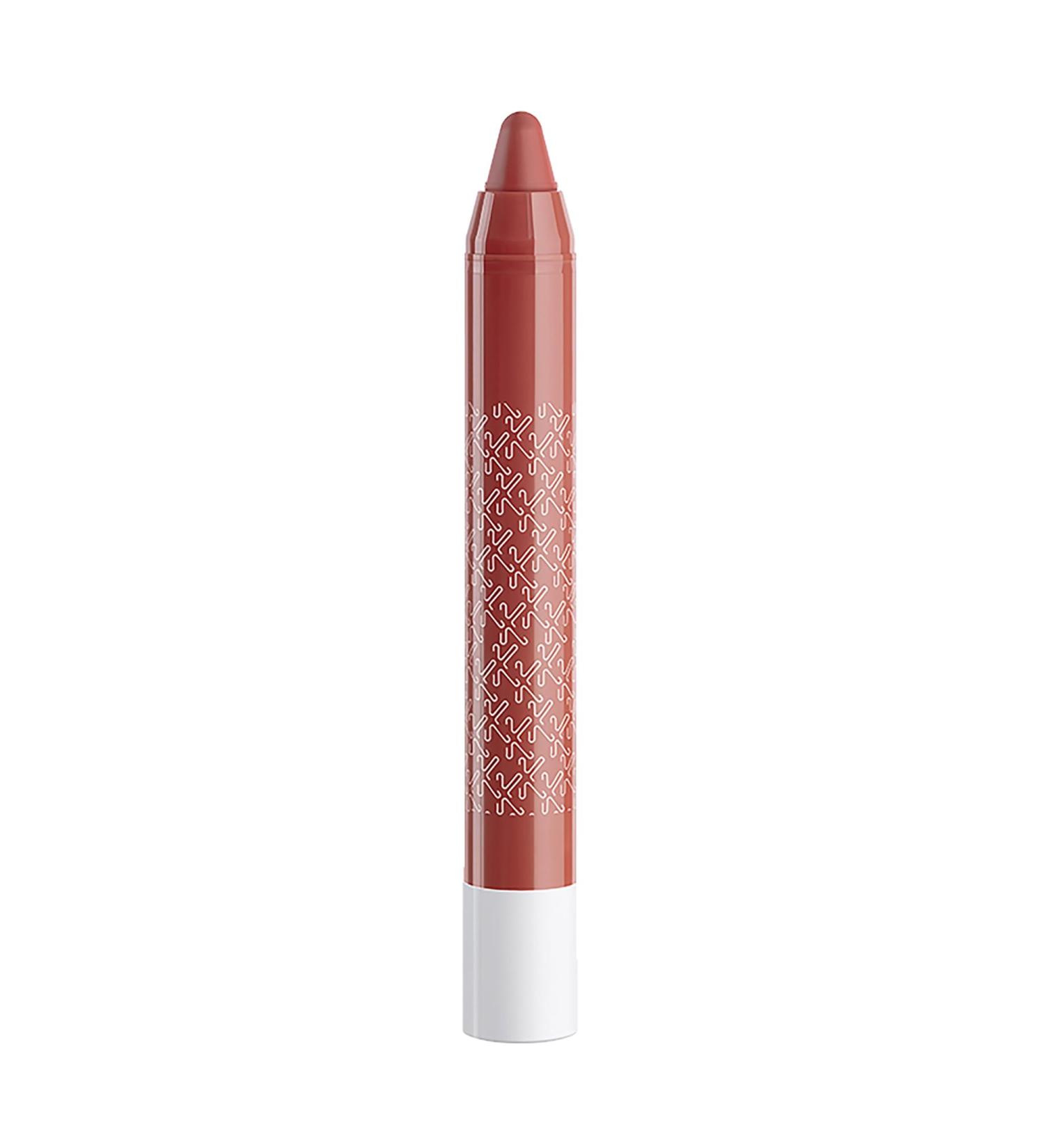 Kay Beauty Matteinee Matte Lip Crayon - Wee Hours | Long Lasting Waterproof Lipstick for Women | Extra Matte Finish | Enriched with Marula & Chamomile Oil - Buy Online on GoSupps.com