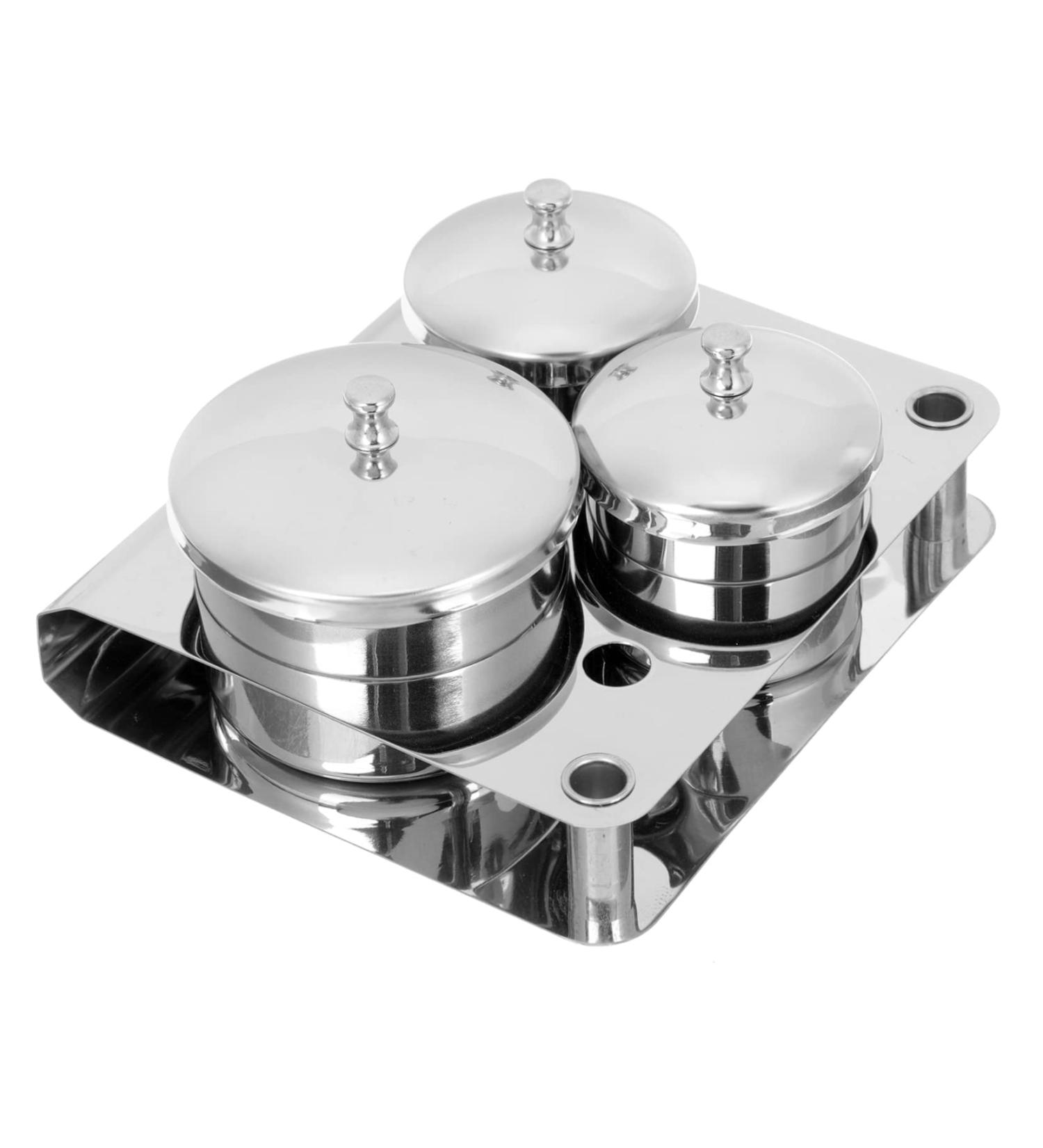 MAGICLULU 1 Set Nail Art Storage Jar Nail Art Equipment Cup Dappen Dish Nail Salon Supply Nail Art Tool Nail Art Liquid Cup Skin Nail Liquid Cup Mini Dish Stainless Steel Nail Polish Mix 13x11cm Silver - Buy Online on GoSupps.com