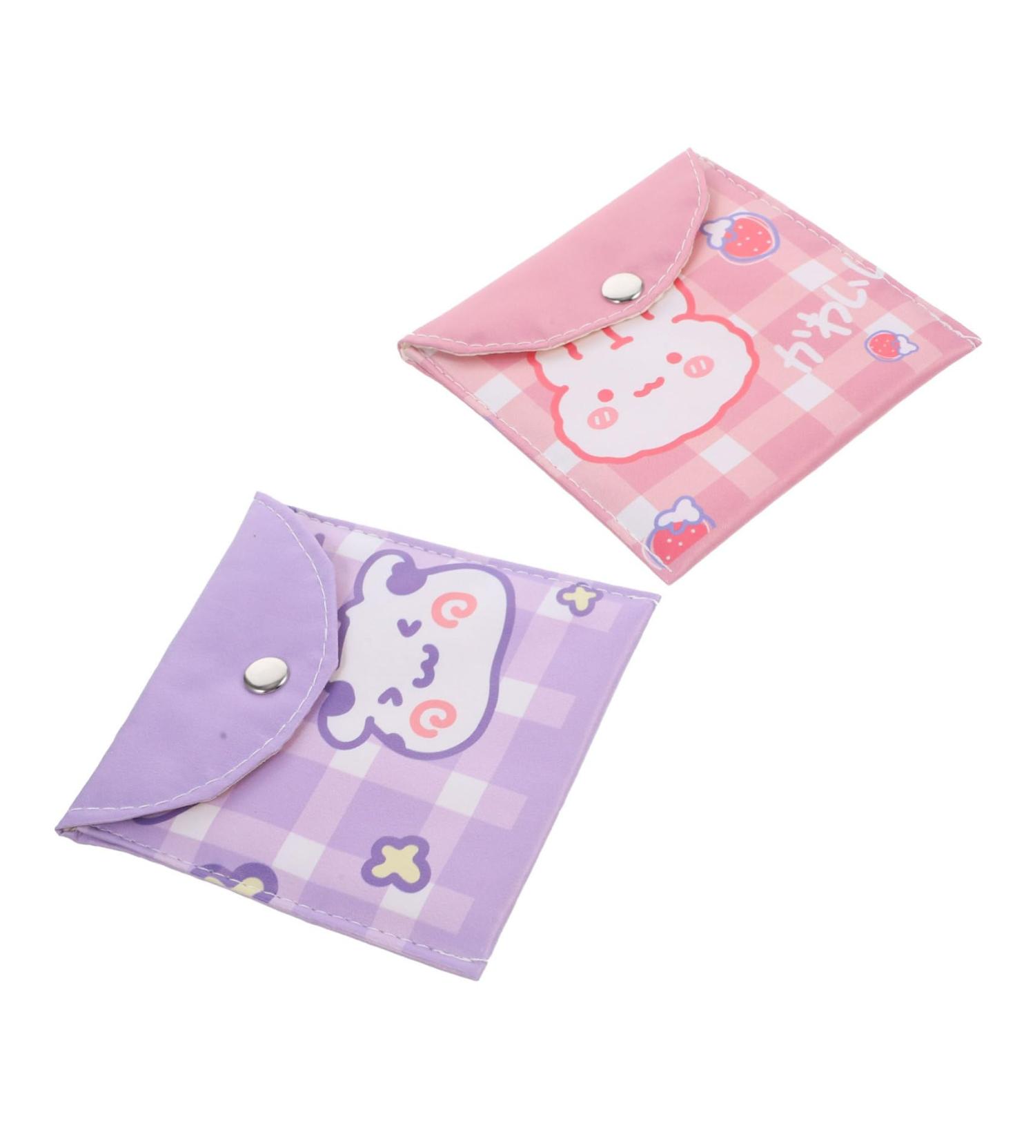 Goohochy Ladies Tie 2-Piece Cushion Bag - Large Capacity Menstrual Pillow Container & Decorative Period Bag for Girls - Buy Online on GoSupps.com