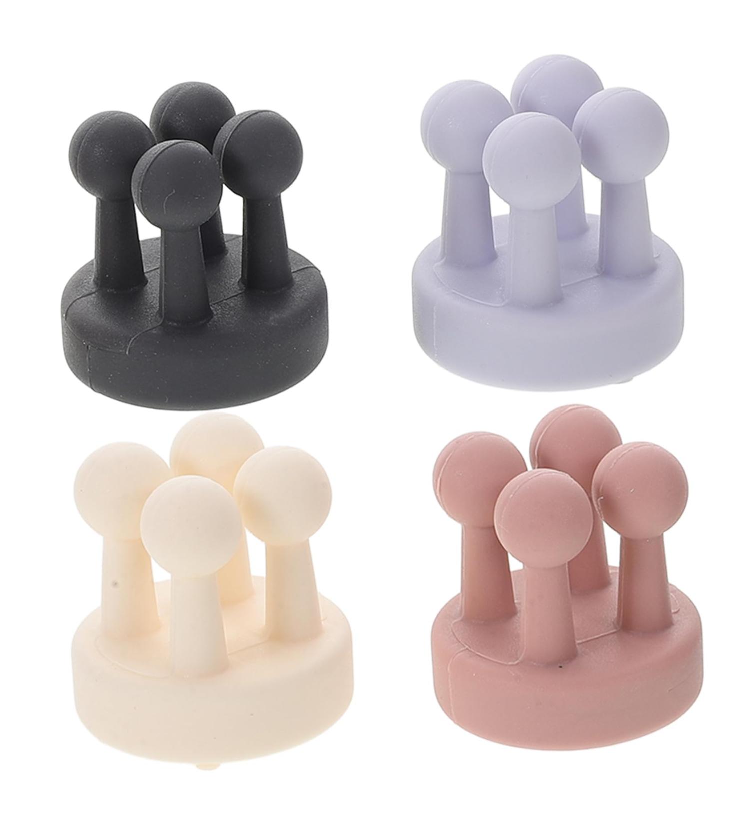 VINTORKY 4pcs Nail- Seamless Hook Towel Hook Hanging Hooks Bathroom Hooks for Towels Hat Hooks - Buy Online on GoSupps.com