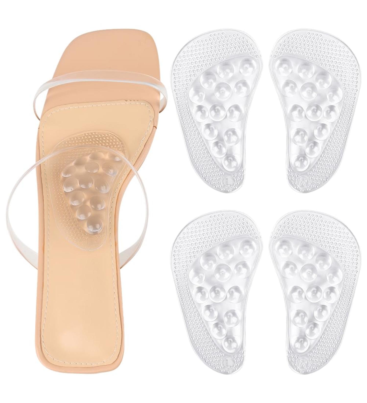 Arch Support Inserts - Gel Insoles for Flat Feet Pain Relief & Plantar Fasciitis | 2 Pairs - Buy Online on GoSupps.com