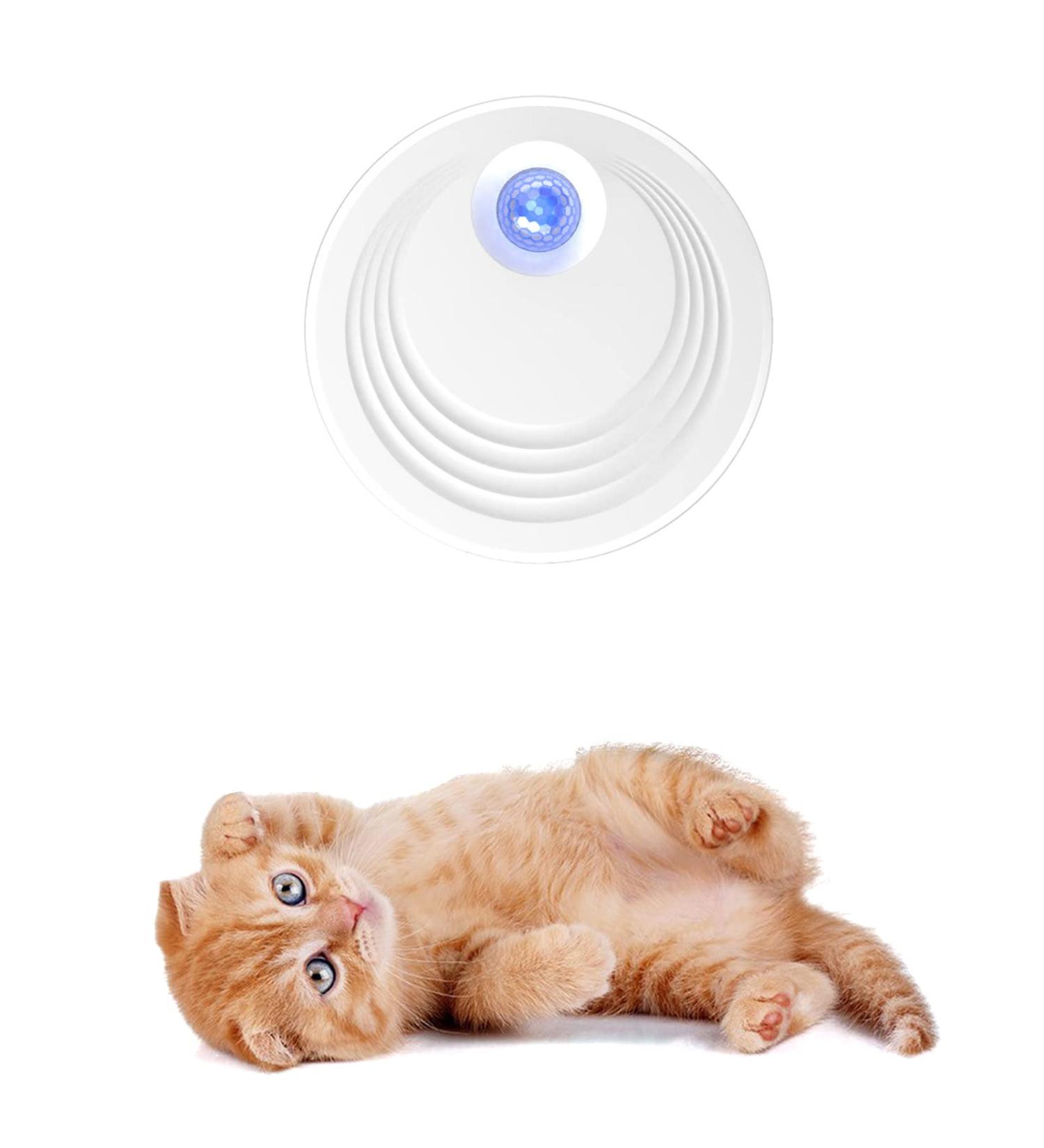 Buy Mknzome Cat Litter Deodorizer - Intelligent Odor Eliminator for Litter Boxes | 99% Deodorization | Mini Air Purifier for Cats - Ideal for Bathrooms & Small Areas - Buy Online on GoSupps.com