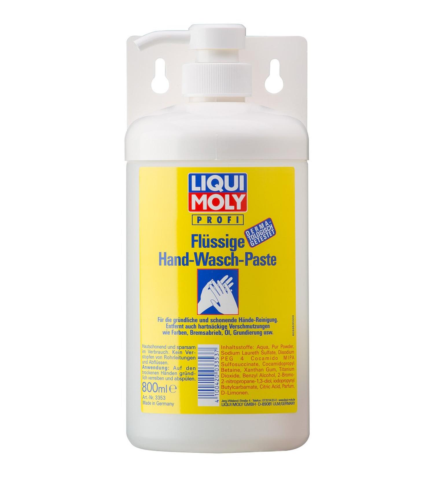 Liqui Moly donor for liquid hand washing paste (item no.: 3354) |1 StK |Workshop accessories |Workshop equipment |Art.-no.: 3353 766.85 g (1 Pack)