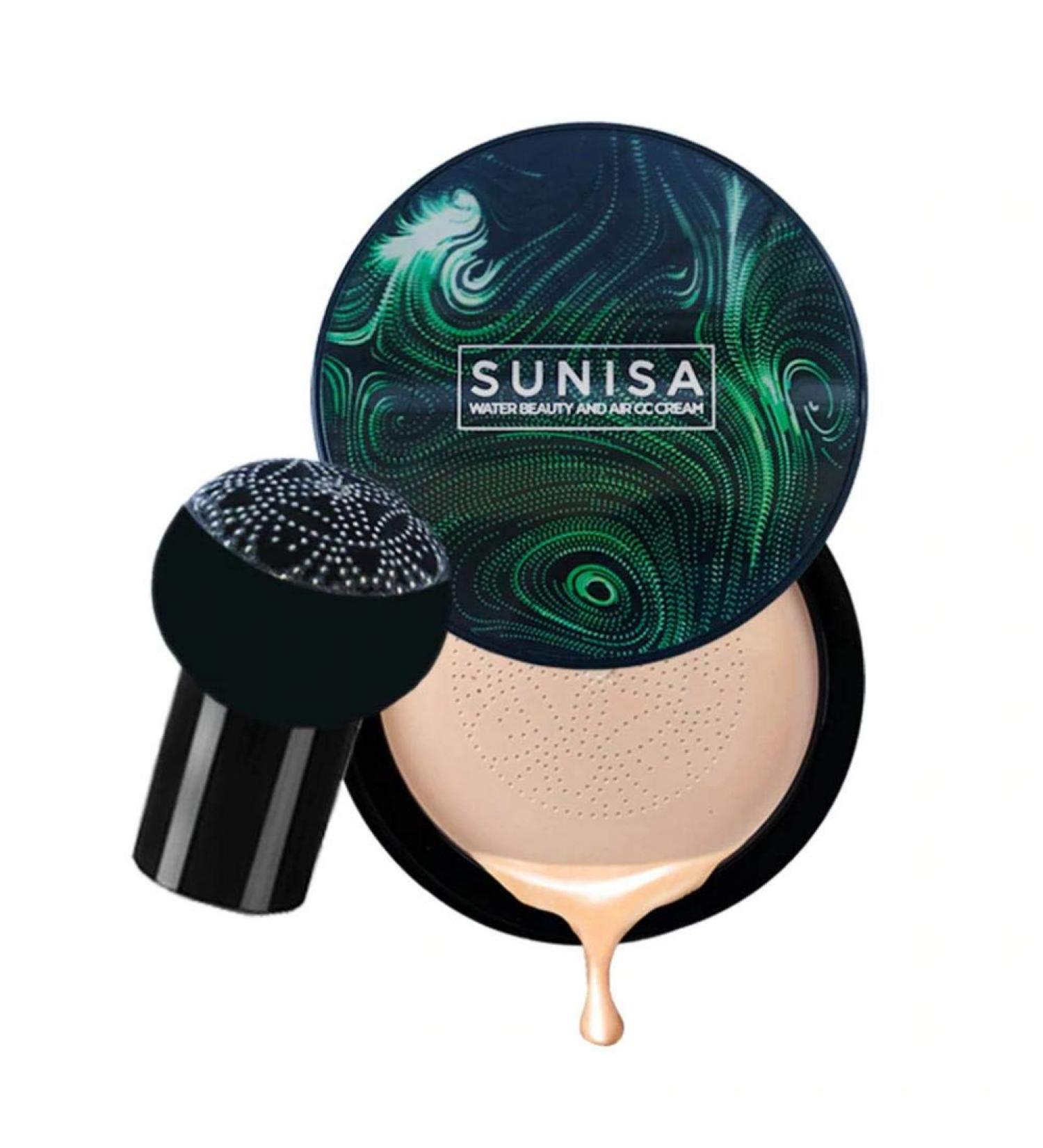 Air Cushion Cc Cream Mushroom Mushroom Foundation Waterproof Moisturising Bb Cream Natural Concealer Makeup Base Primer Even Skin Tone Makeup Base - Buy Online on GoSupps.com
