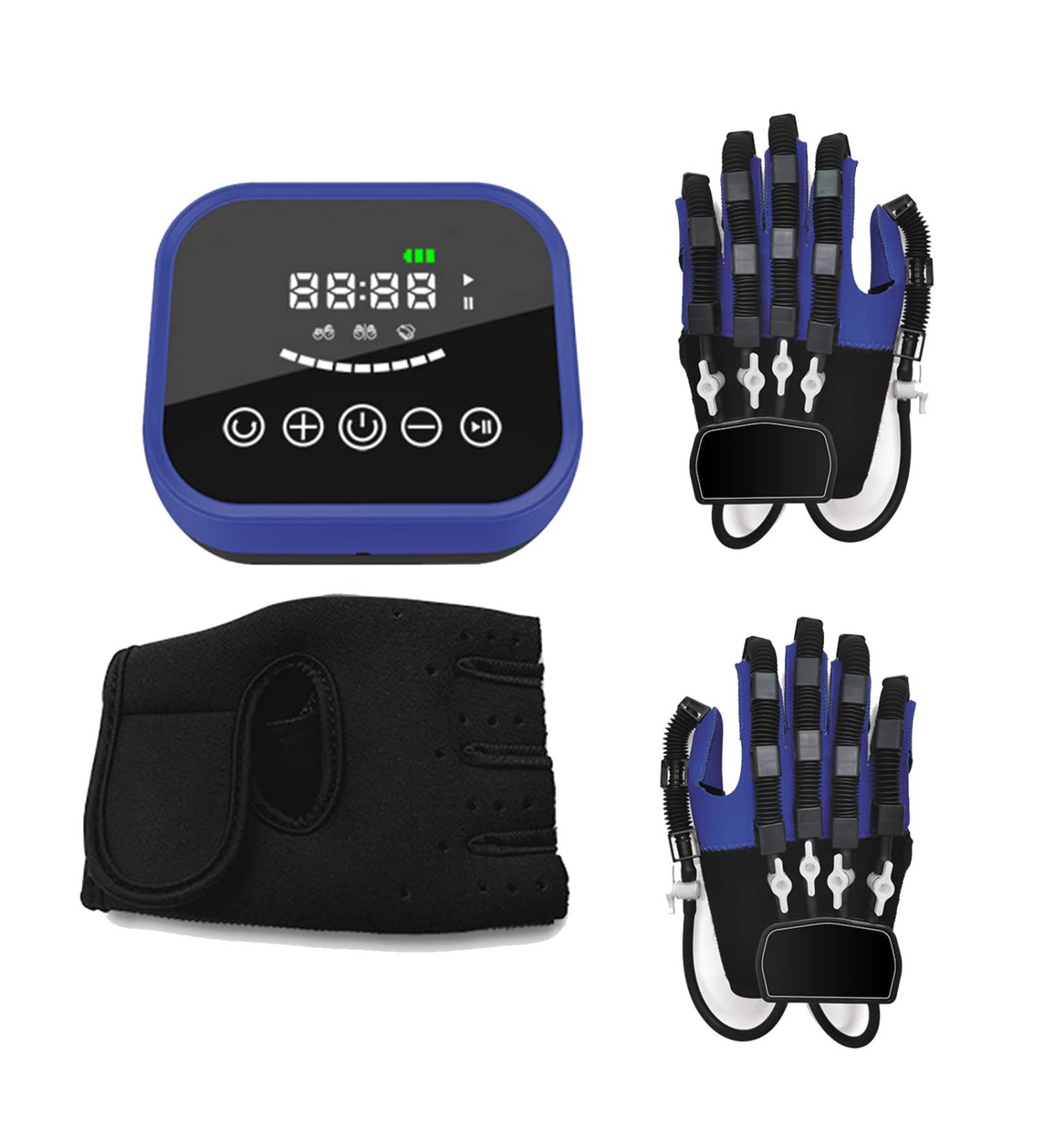 Rehabilitation Robot Gloves with Single Finger Training and Mirror Mode Smart Chargeable Finger Training Rehab Orthotics for Patients with Hand Dysfunction (Both Hands) (XL) X-Large - Buy Online on GoSupps.com